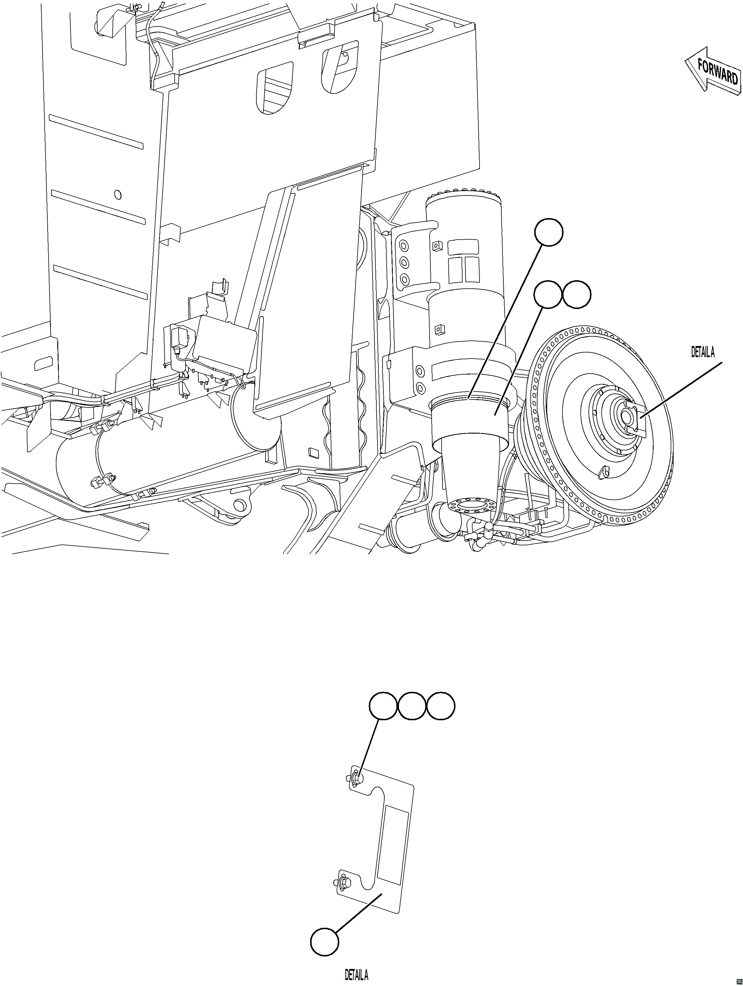 Dump Trucks Komatsu / AFE NEW / AFE75-AL 980E-5 S/N A50141  ESPERANZA SUR(afe75-al) / FRONT SUSPENSION MUD FLAPS(M-046 : 65328)