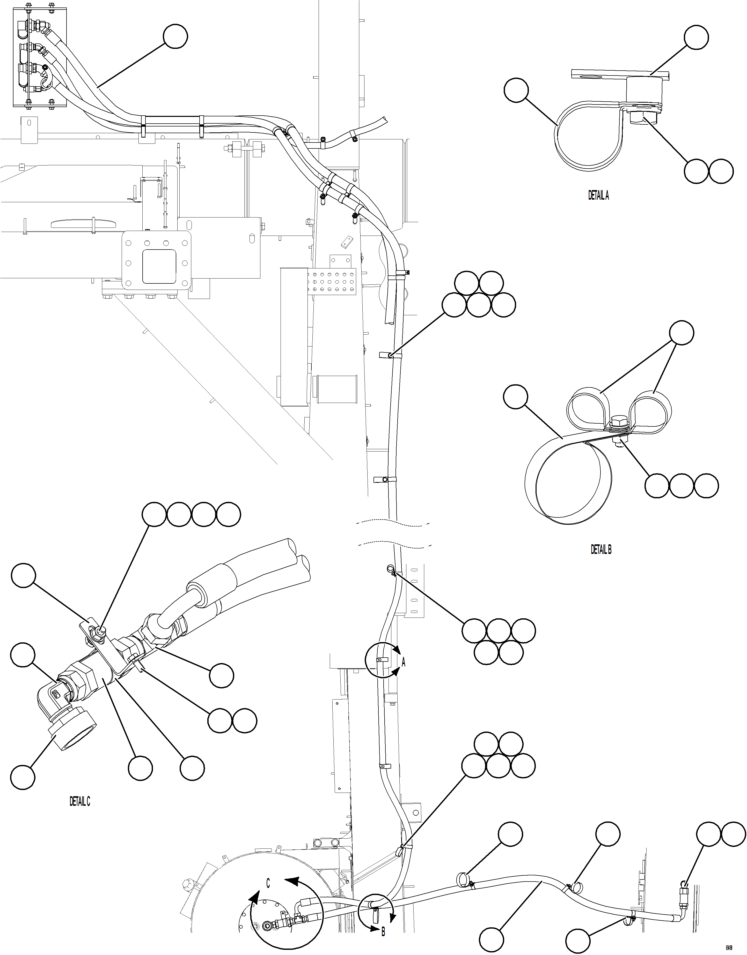 Komatsu parts book diagram for AFE75-AM 980E-5 S/N A50142 - A50143  SPENCE: REMOTE SERVICE CENTER    2/3