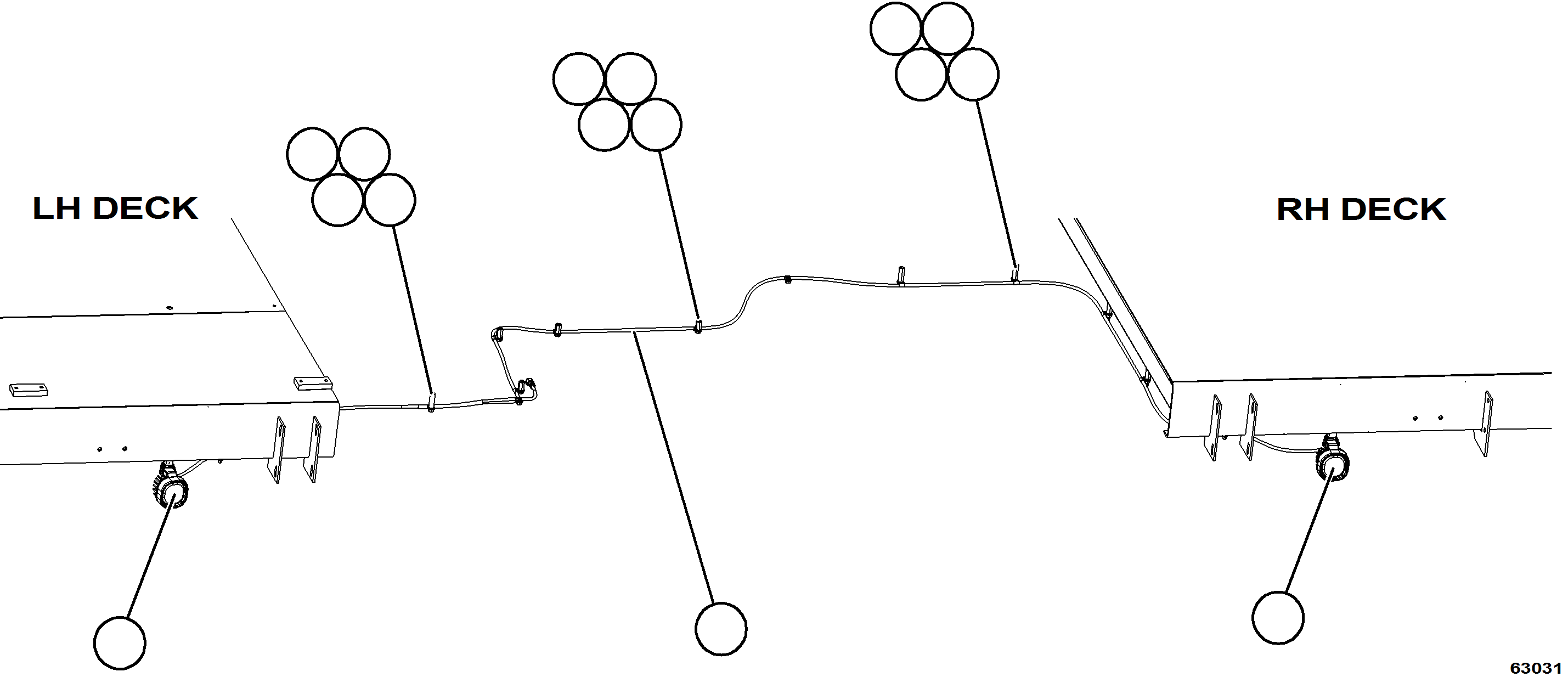 Komatsu parts book diagram for AFE75-AZ 980E-5 S/N A50184,A50189,A50197 - A50199,A50201 - A50202,A50205 - A50212,A50214 - A50220  SMS: HYDRAULIC TANK / FUEL TANK FLOODLIGHTS