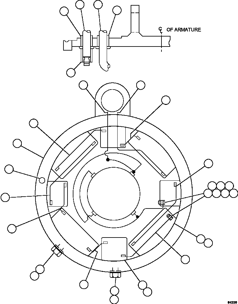 Komatsu parts book diagram for AFE75-BA 980E-5 S/N A50186 - A50187,A50192 - A50194  KMEX: GRID BLOWER MOTOR    2/4
