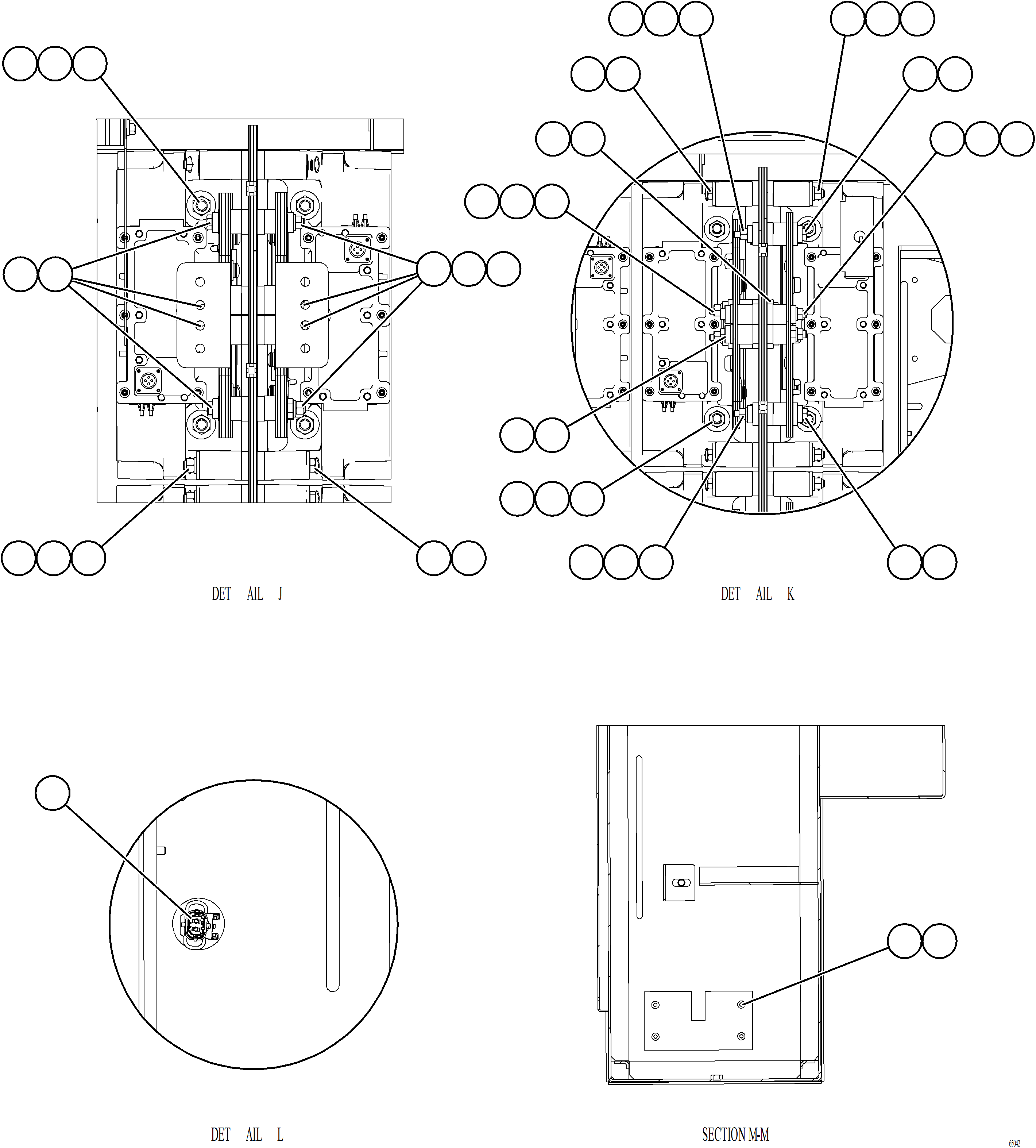 Komatsu parts book diagram for AFE77-AT 830E-5 S/N A50114  GOONYELLA: CONTROL CABINET    9/13