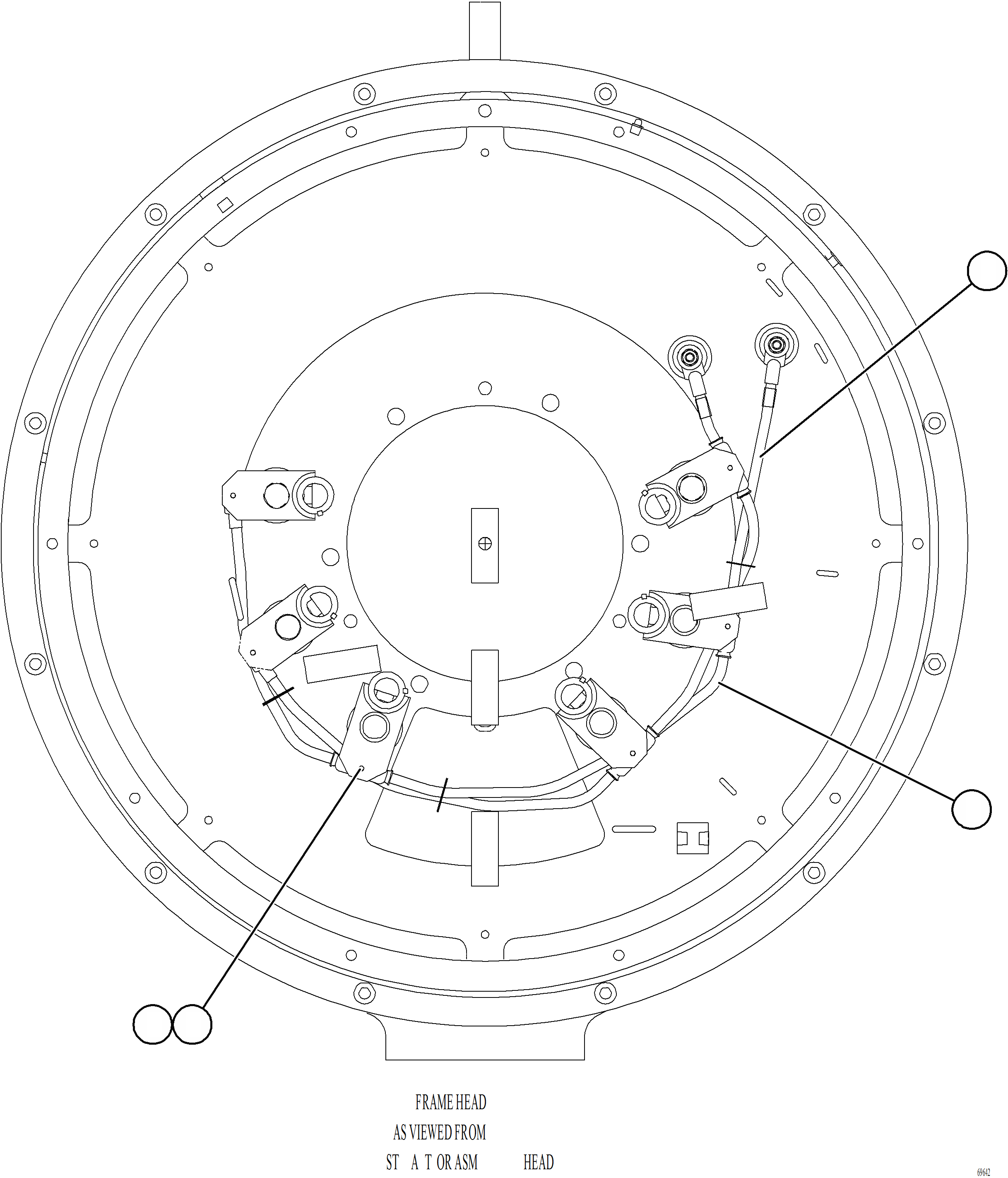 Komatsu parts book diagram for AFE77-AT 830E-5 S/N A50114  GOONYELLA: ALTERNATOR ASSEMBLY    5/6    58F-06-11302