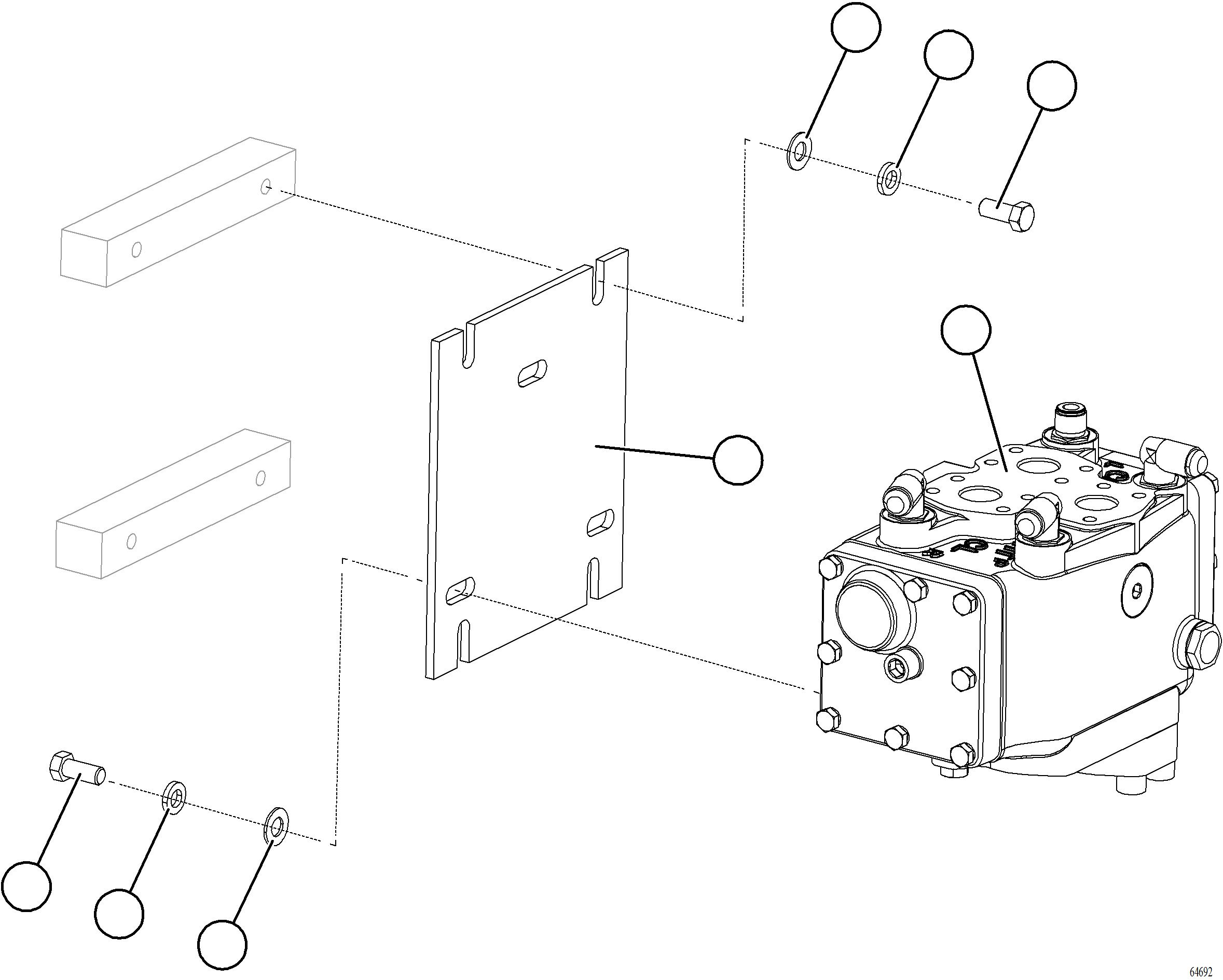 Komatsu parts book diagram for AFE77-AT 830E-5 S/N A50114  GOONYELLA: FLOW AMPLIFIER INSTALLATION