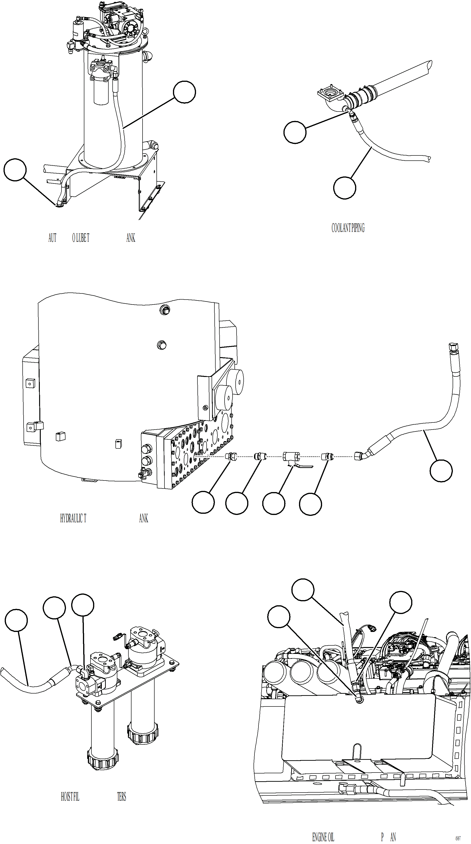 Komatsu parts book diagram for AFE77-AT 830E-5 S/N A50114  GOONYELLA: REMOTE SERVICE CENTER    2/3