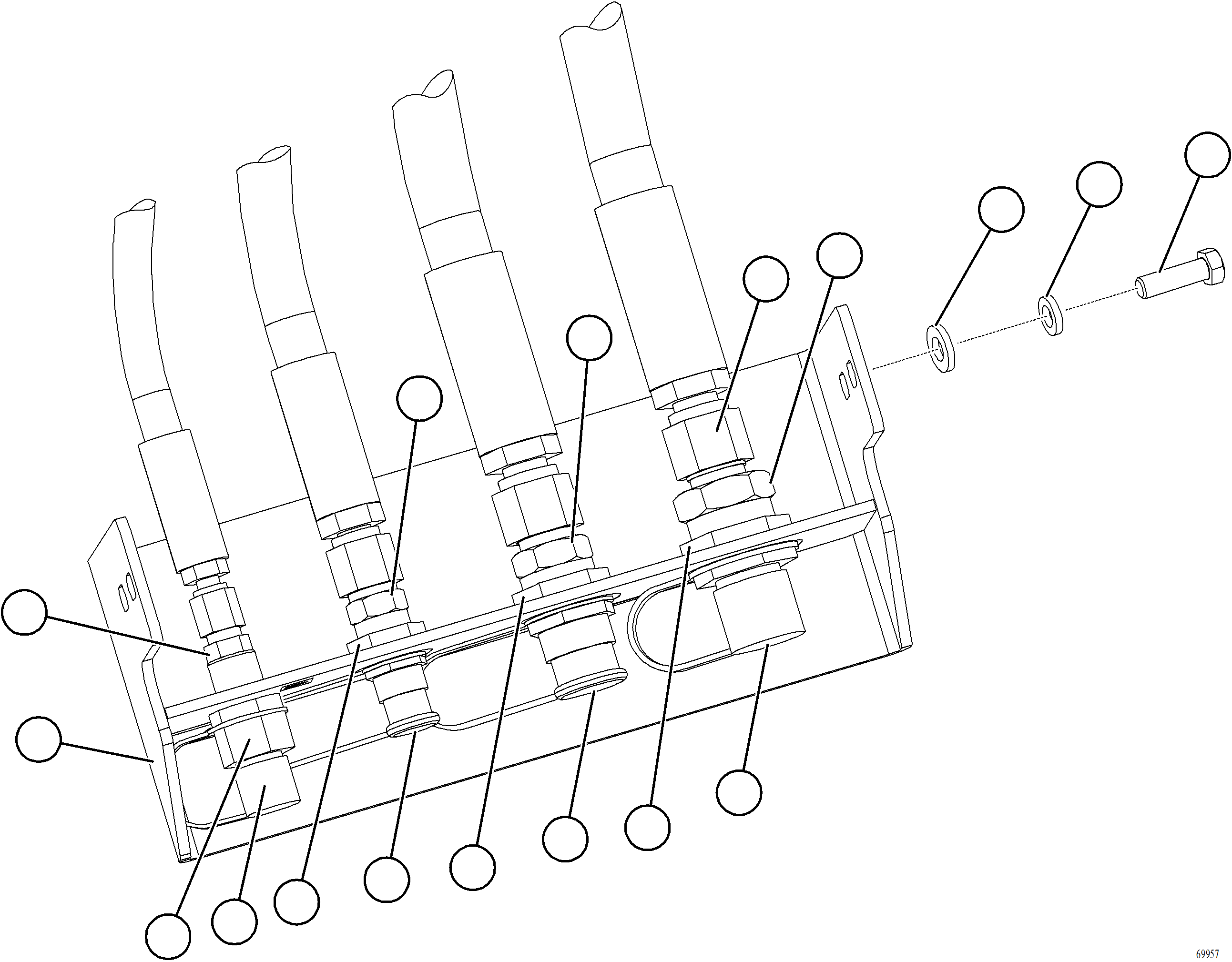 Komatsu parts book diagram for AFE77-AT 830E-5 S/N A50114  GOONYELLA: REMOTE SERVICE CENTER    3/3