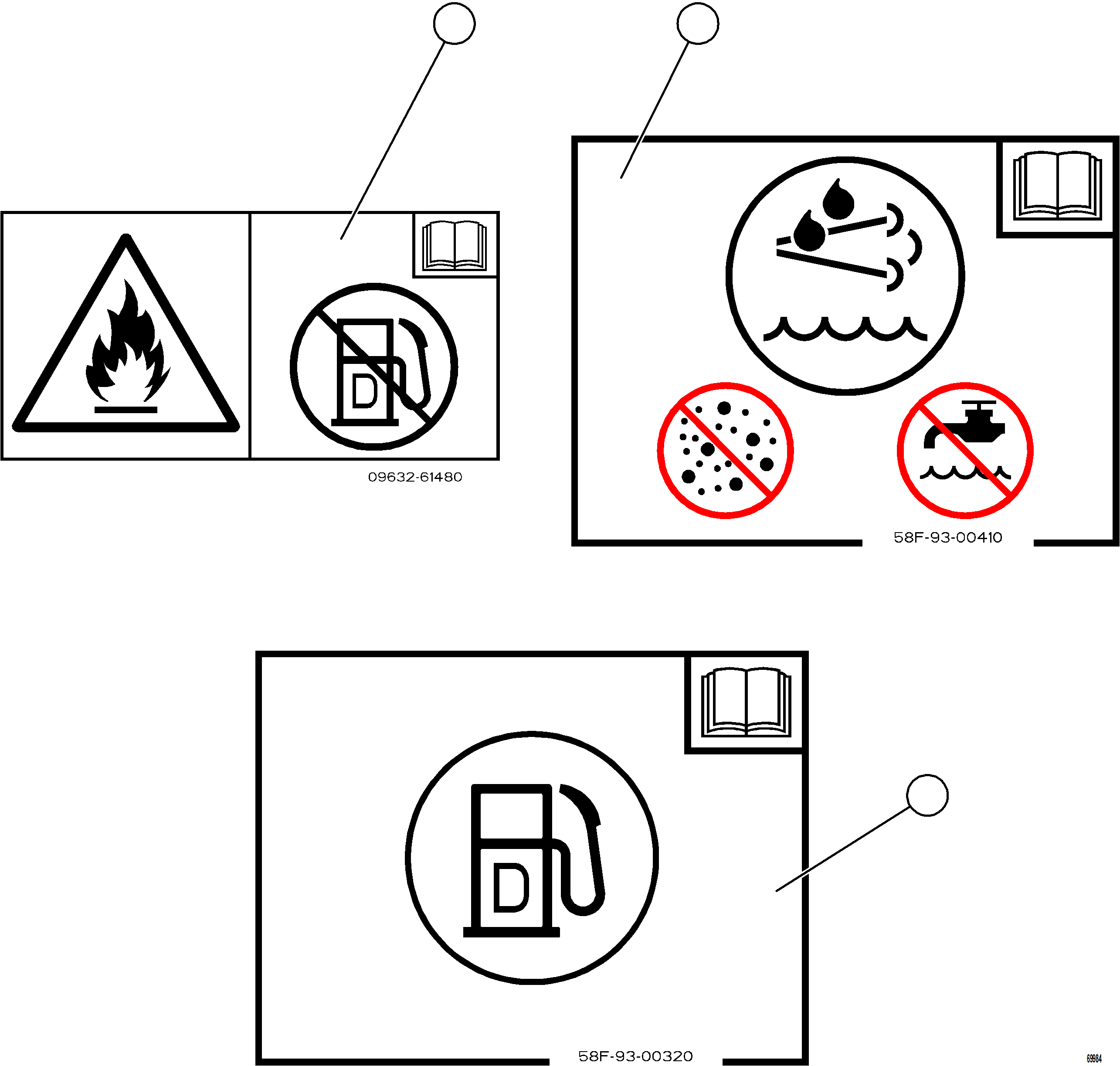 Komatsu parts book diagram for AFE77-CN 830E-5 S/N A50294 - A50295  SMS: SAFETY LABELS    11/11