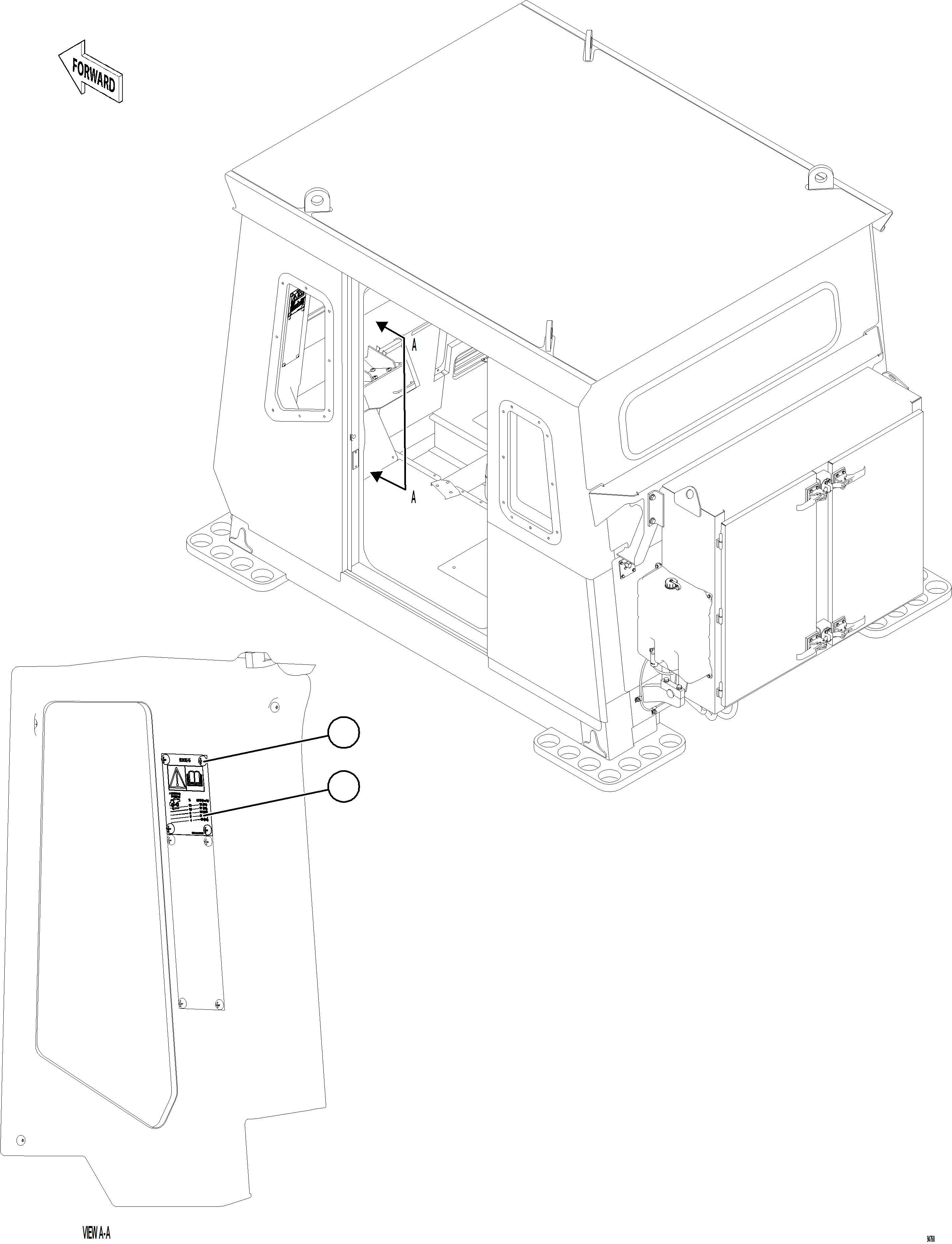 Komatsu parts book diagram for AFE77-CX 830E-5 S/N A50347 - A50348,A50355,A50362,A50368,A50370 - A50371  KBI: GRADE/SPEED CHART
