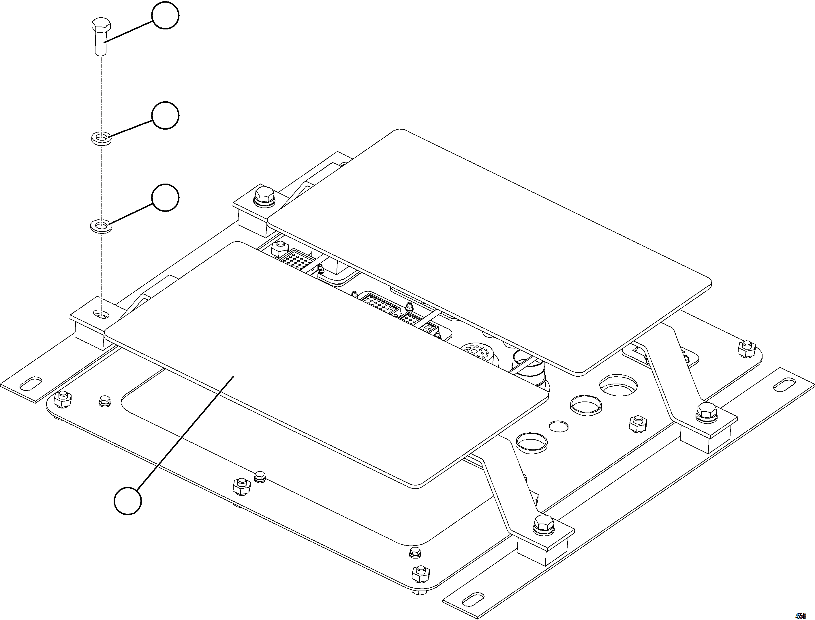 Komatsu parts book diagram for AFE78-AE 930E-5 S/N A40123 - A40124, A40126 - A40127  LOMAS BAYAS: AUXILIARY CONTROL CABINET STRUCTURE    1/2