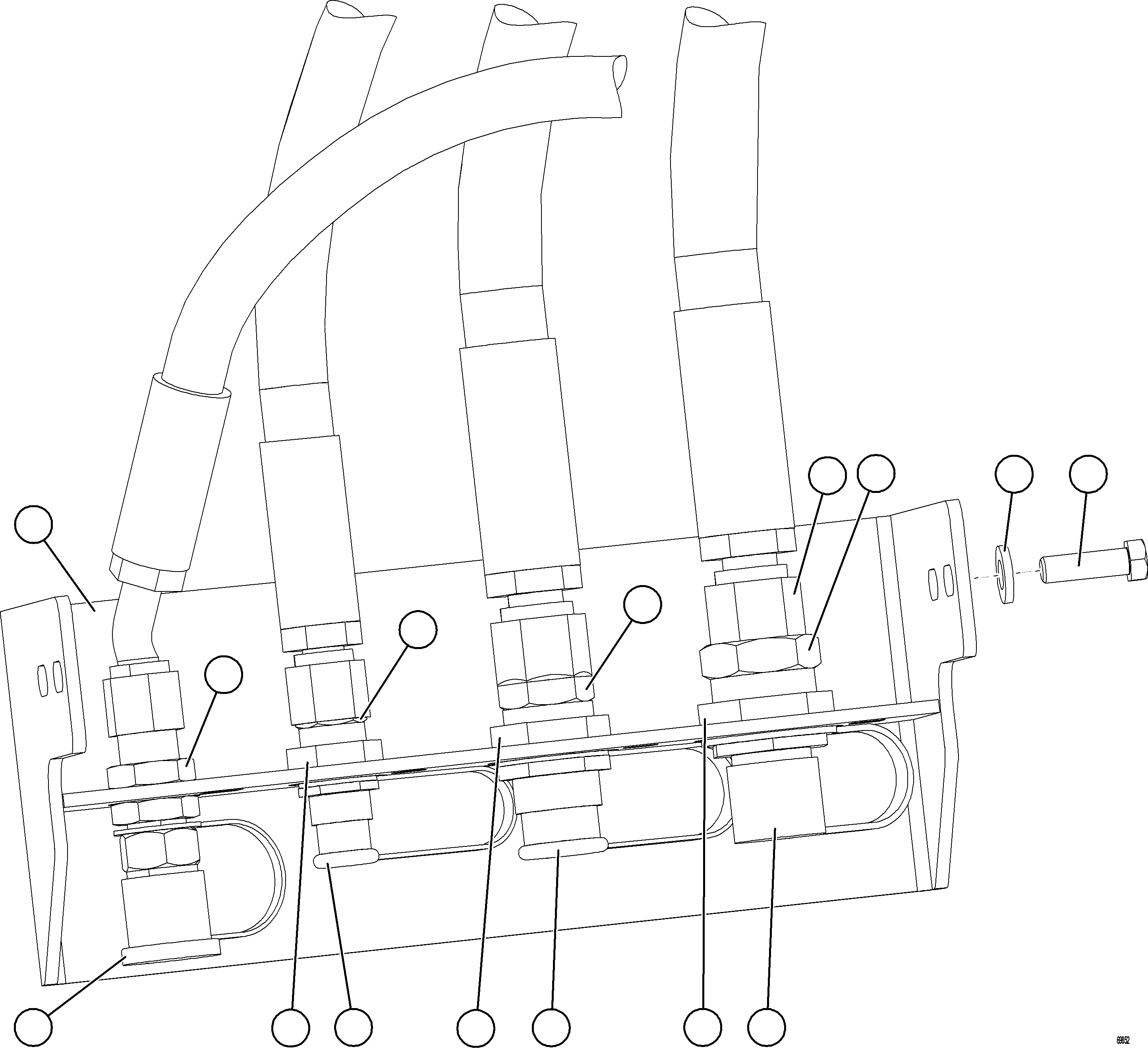 Komatsu parts book diagram for AFE78-AE 930E-5 S/N A40123 - A40124, A40126 - A40127  LOMAS BAYAS: REMOTE SERVICE CENTER    2/2
