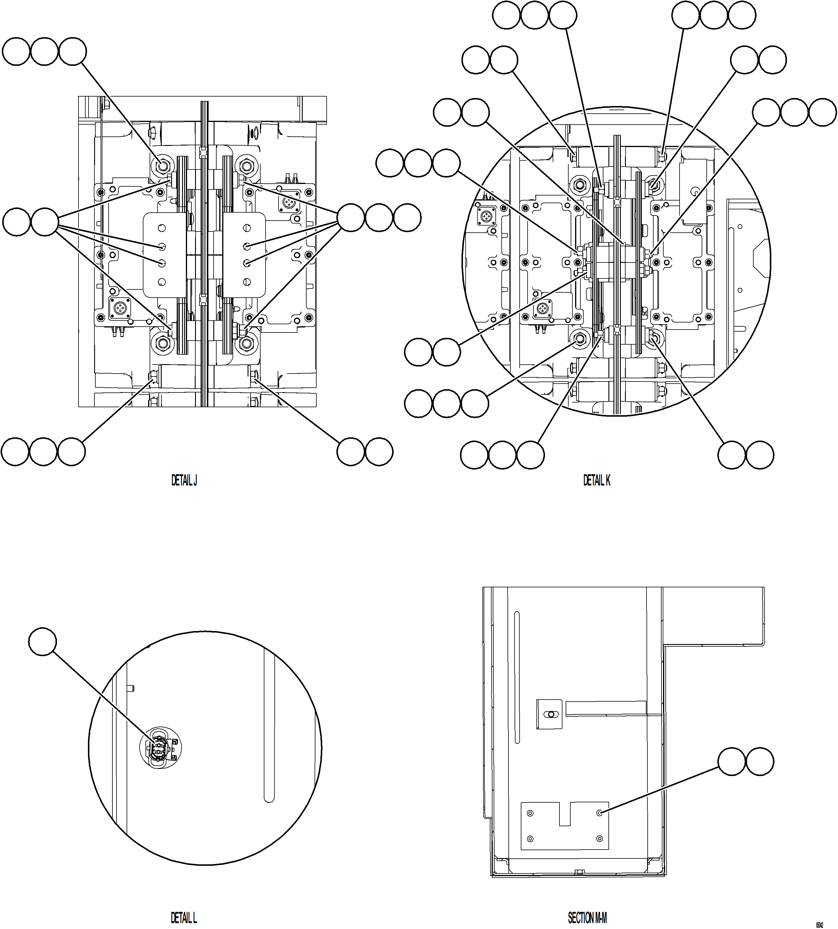 Komatsu parts book diagram for AFE78-AJ 930E-5 S/N A40133 - A40134  MARIGOLD: CONTROL CABINET    9/13