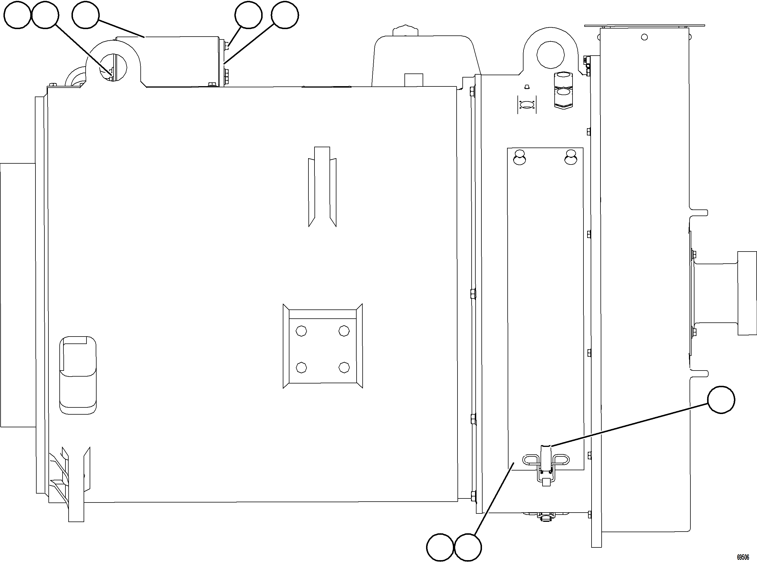 Komatsu parts book diagram for AFE78-AJ 930E-5 S/N A40133 - A40134  MARIGOLD: ALTERNATOR ASSEMBLY    1/5    58F-06-11301