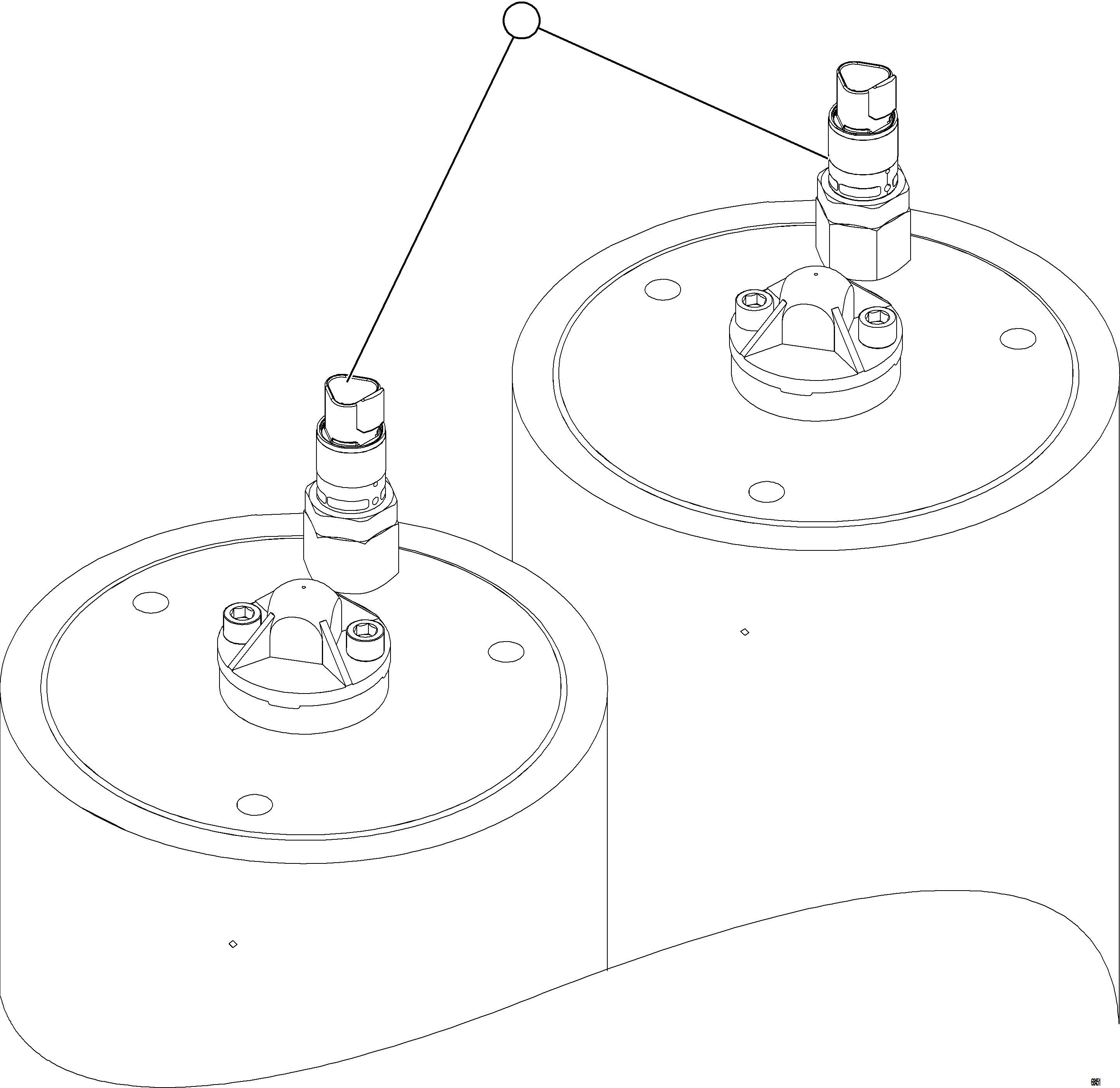 Dump Trucks Komatsu / AFE NEW / AFE78-AY 930E-5 S/N A40170  THEISS(afe78-ay) / STEERING ACCUMULATOR PRESSURE SWITCH(148 : 68451)