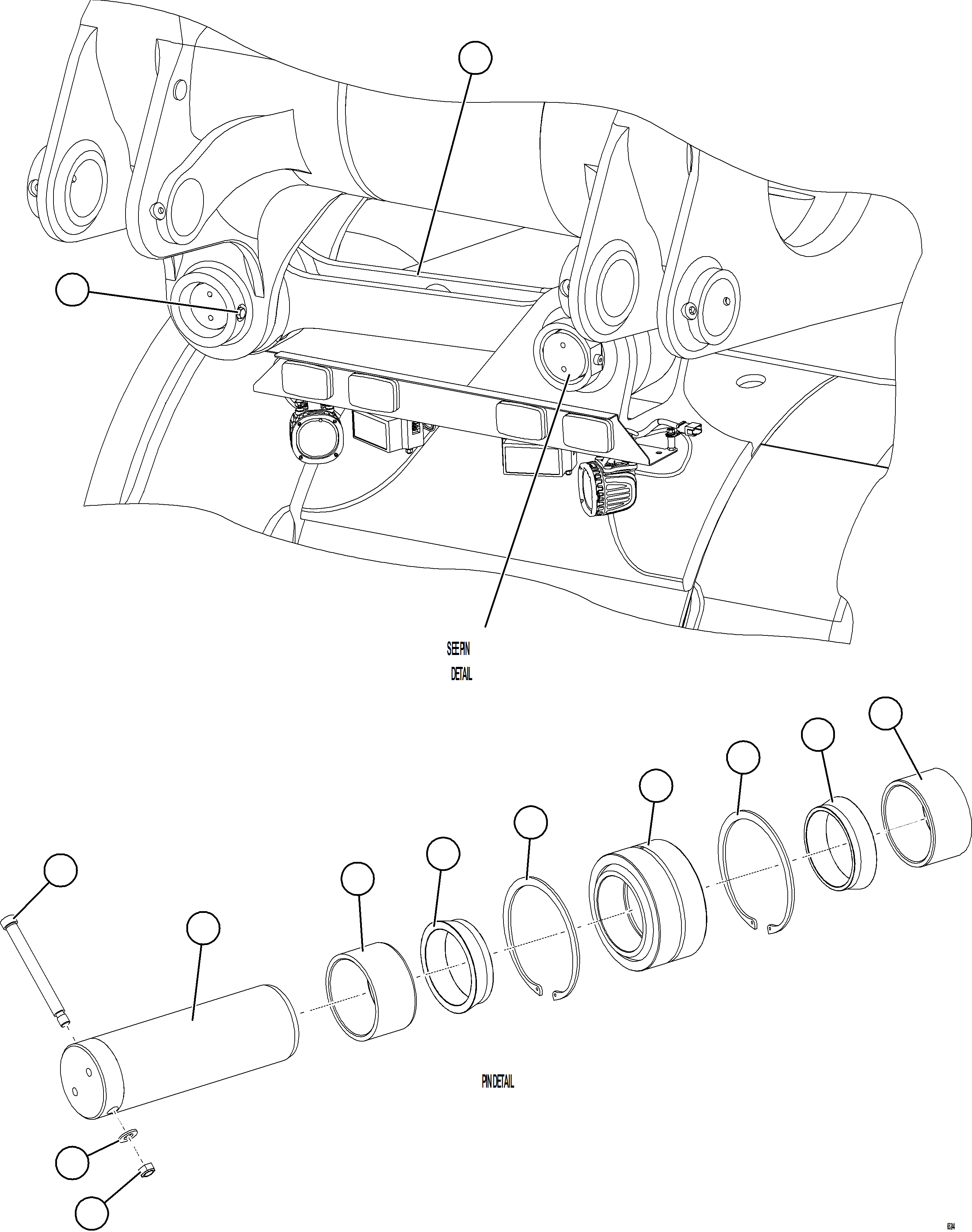 Dump Trucks Komatsu / AFE NEW / AFE78-AY 930E-5 S/N A40170  THEISS(afe78-ay) / ANTI-SWAY BAR INSTALLATION(818 : 65244)