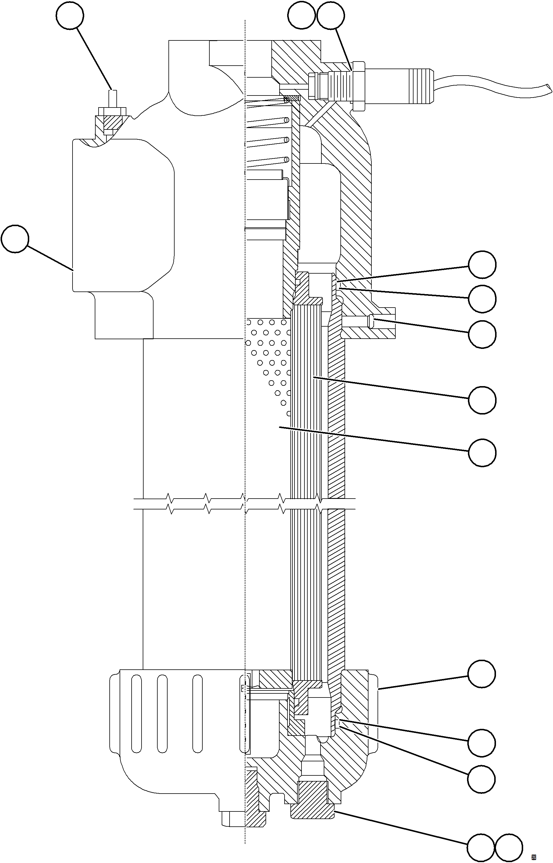 Komatsu parts book diagram for AFE78-BB 930E-5 S/N A40173 - A40175, A40181  LOMAS BAYAS: HOIST FILTER ASSEMBLY    58F-60-00990