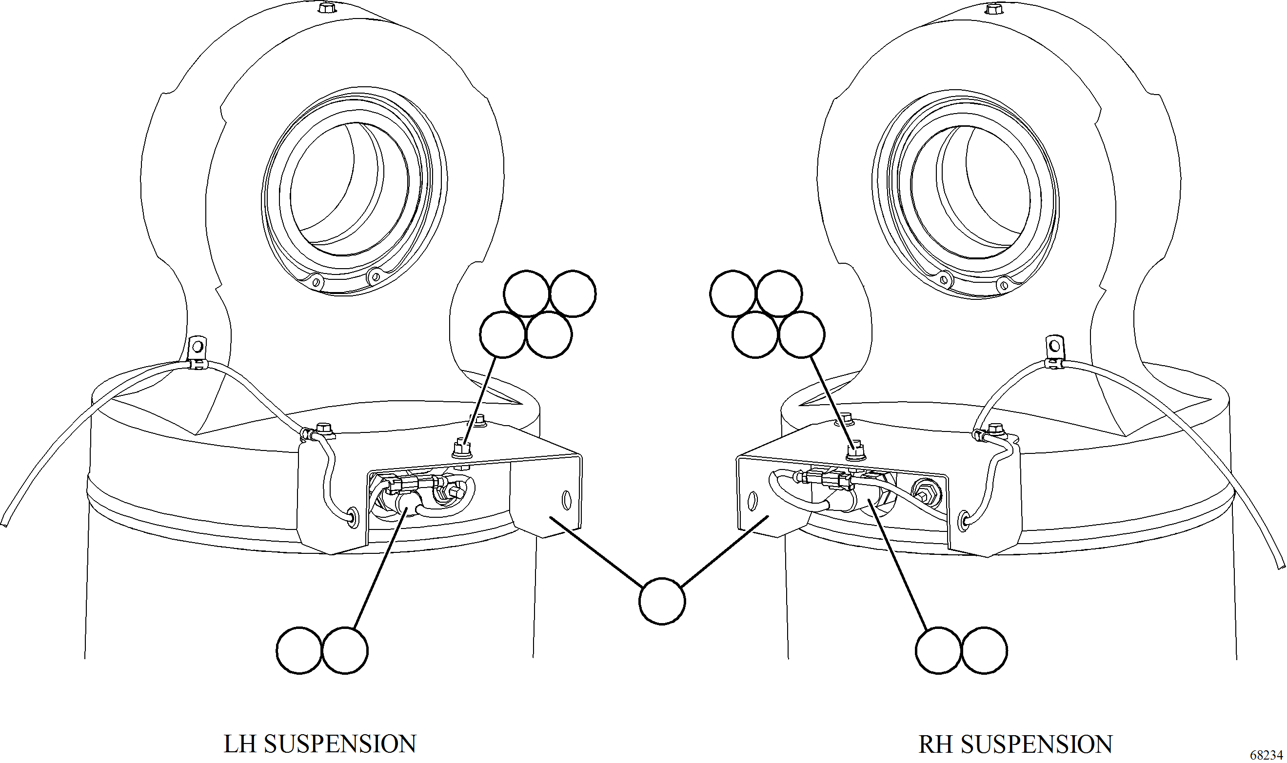 Komatsu parts book diagram for AFE78-BD 930E-5 S/N A40180  THEISS: PLM PRESSURE SENSOR - REAR SUSPENSIONS    1/2