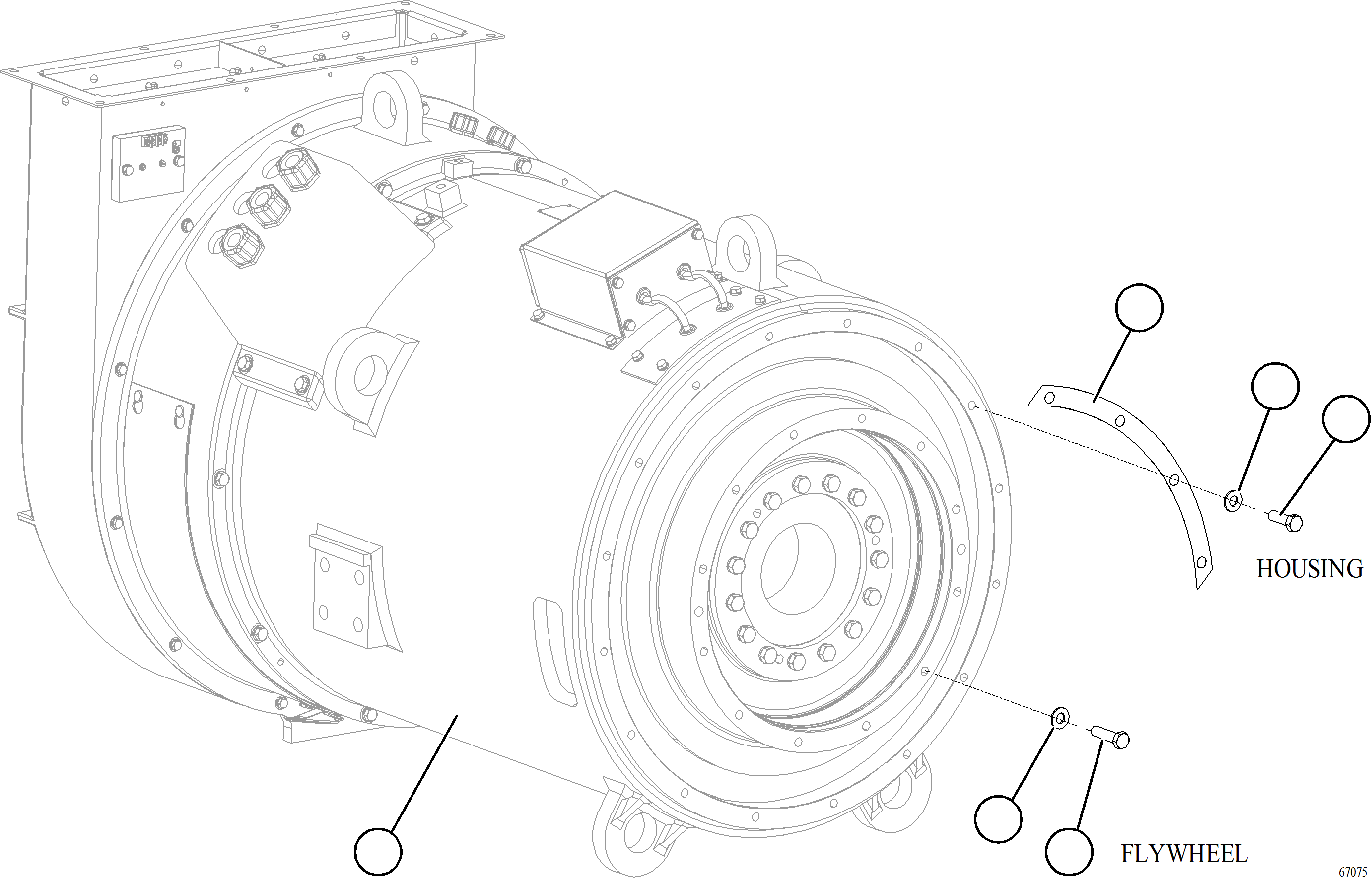Komatsu parts book diagram for AFE78-BD 930E-5 S/N A40180  THEISS: ALTERNATOR INSTALLATION