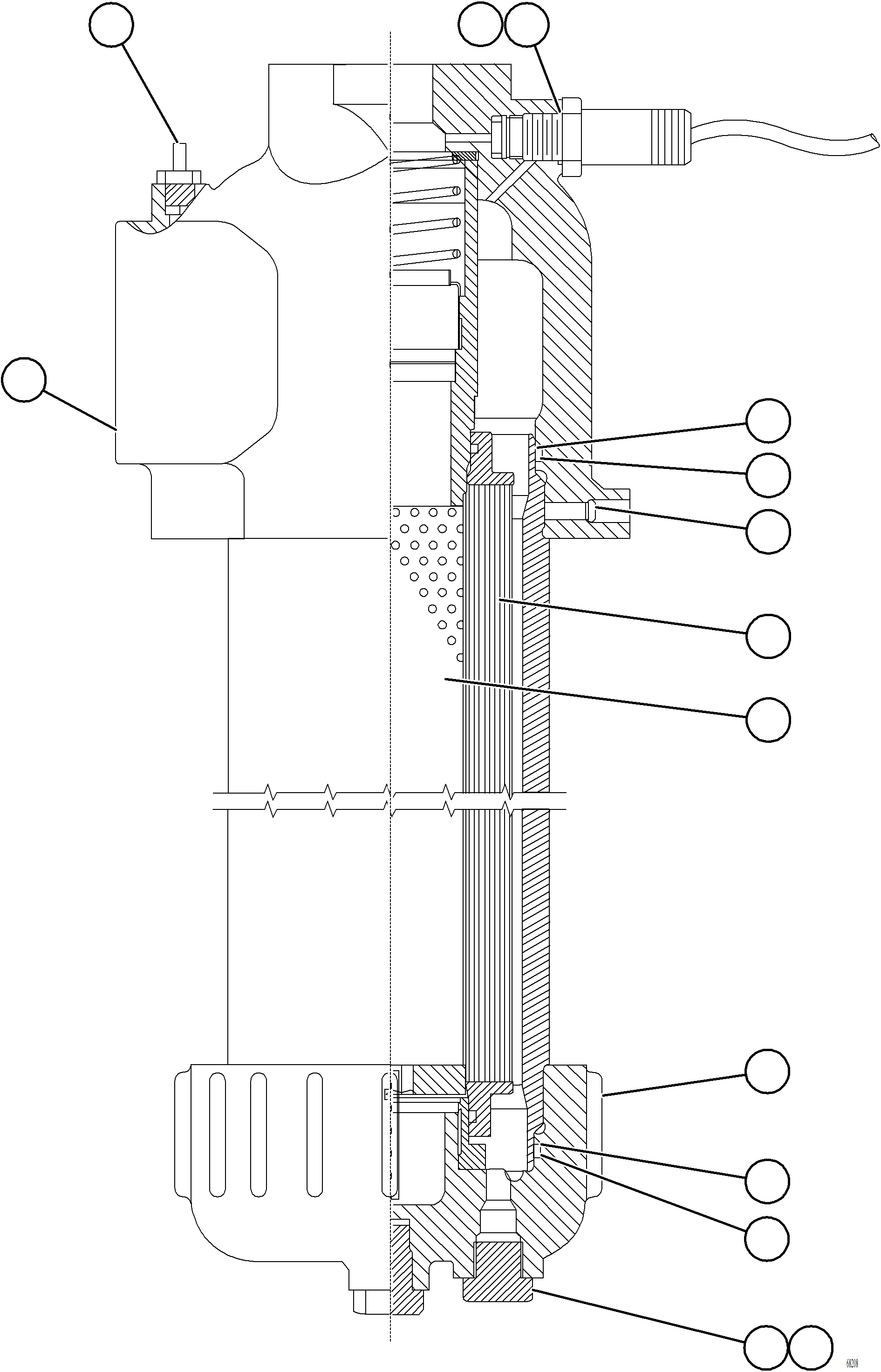 Komatsu parts book diagram for AFE78-BD 930E-5 S/N A40180  THEISS: HOIST FILTER ASSEMBLY    58F-60-00990