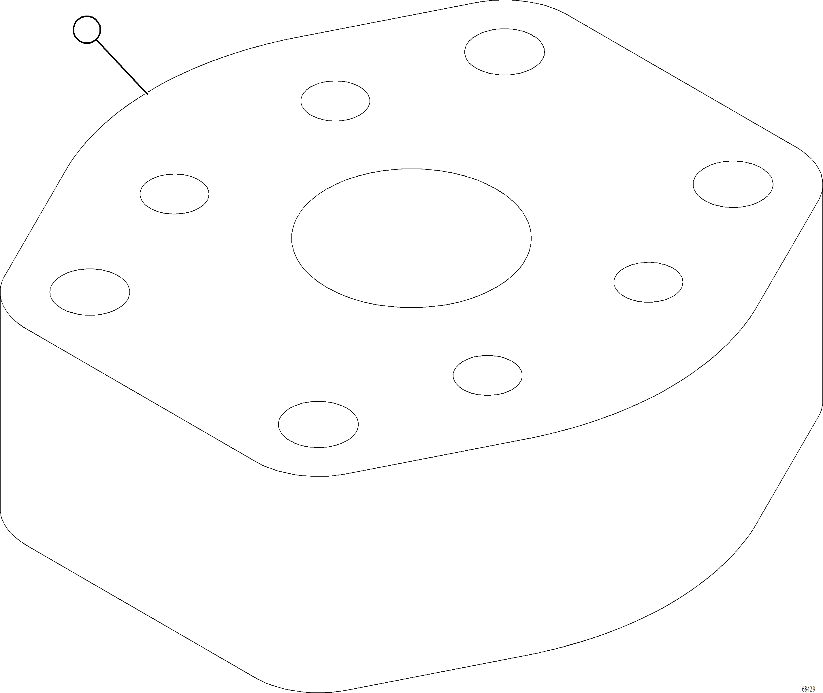 Komatsu parts book diagram for AFE78-BD 930E-5 S/N A40180  THEISS: FLUSHING BLOCK