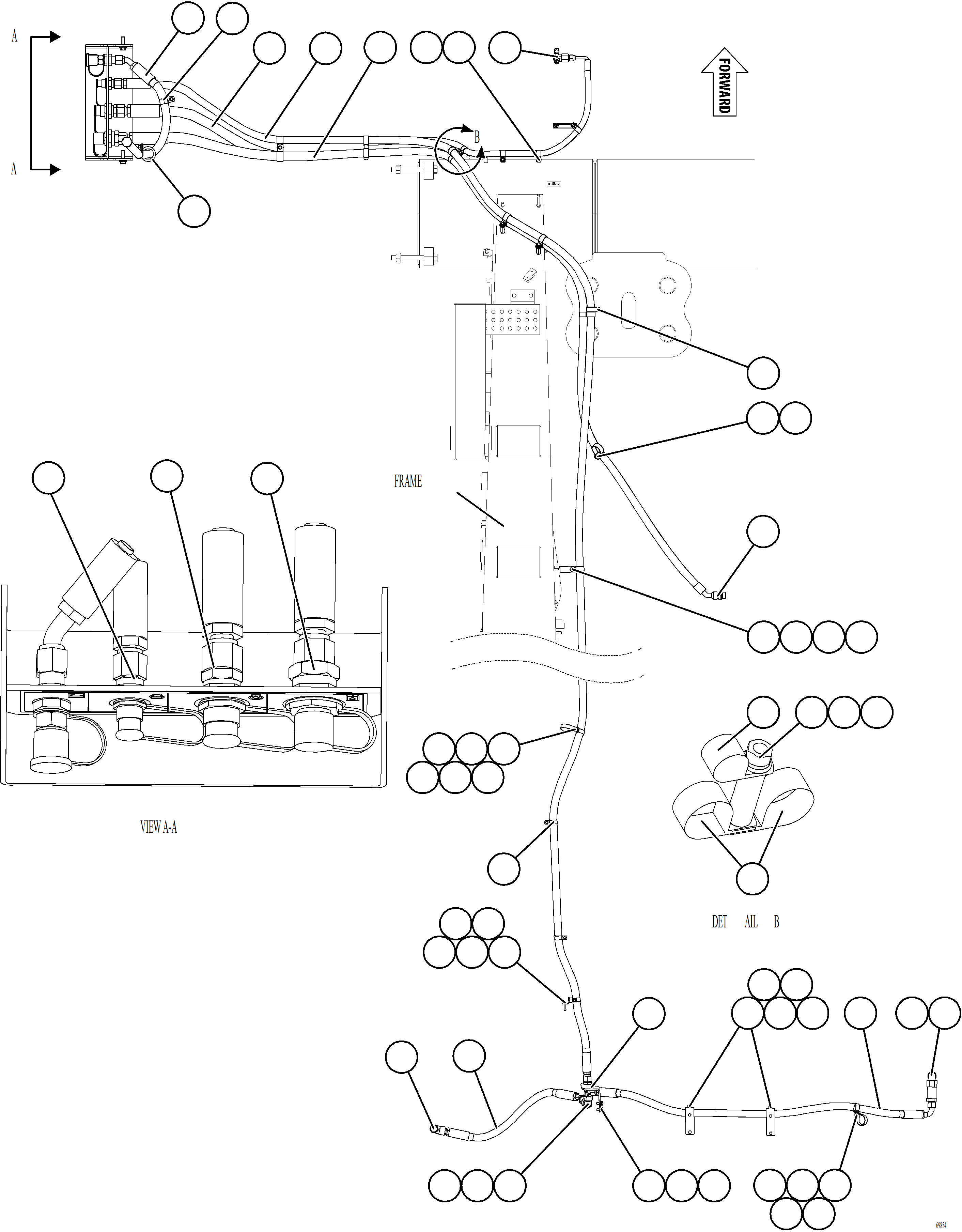 Komatsu parts book diagram for AFE78-BD 930E-5 S/N A40180  THEISS: REMOTE SERVICE CENTER    1/2