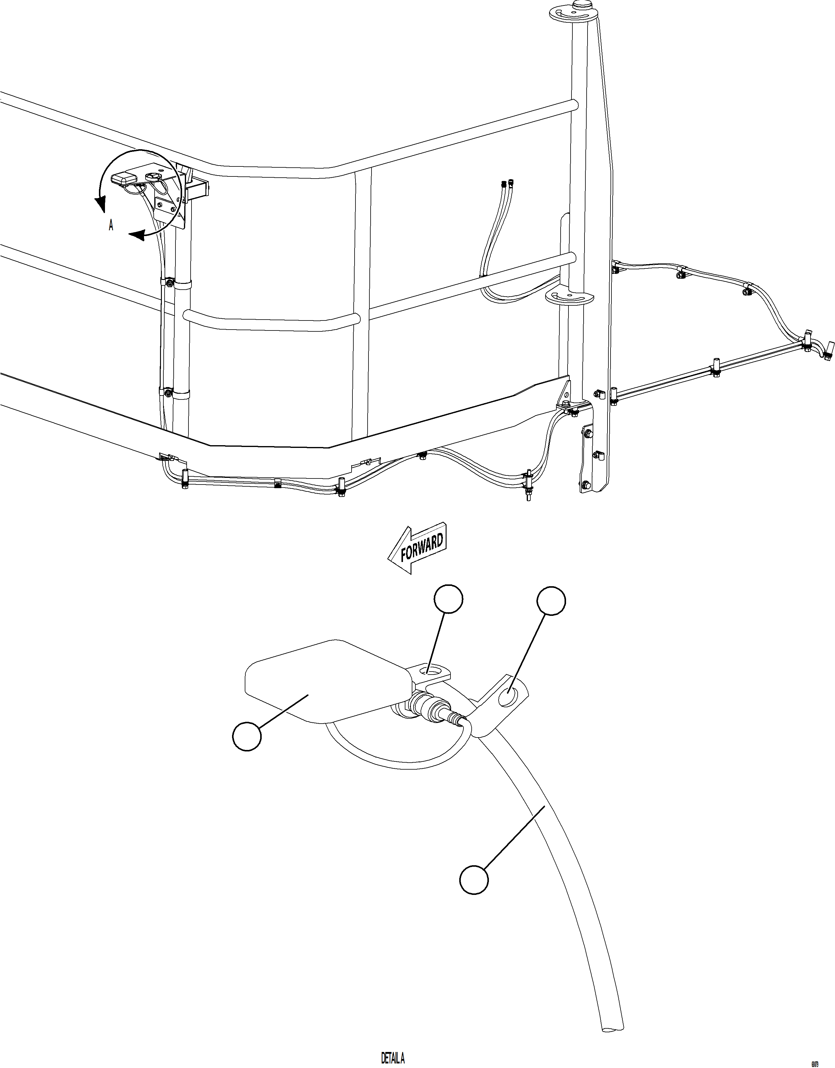 Komatsu parts book diagram for AFE78-BP 930E-5 S/N A40221 - A40224,A40230 - A40231  THIESS: SATELLITE ANTENNA INSTALLATION