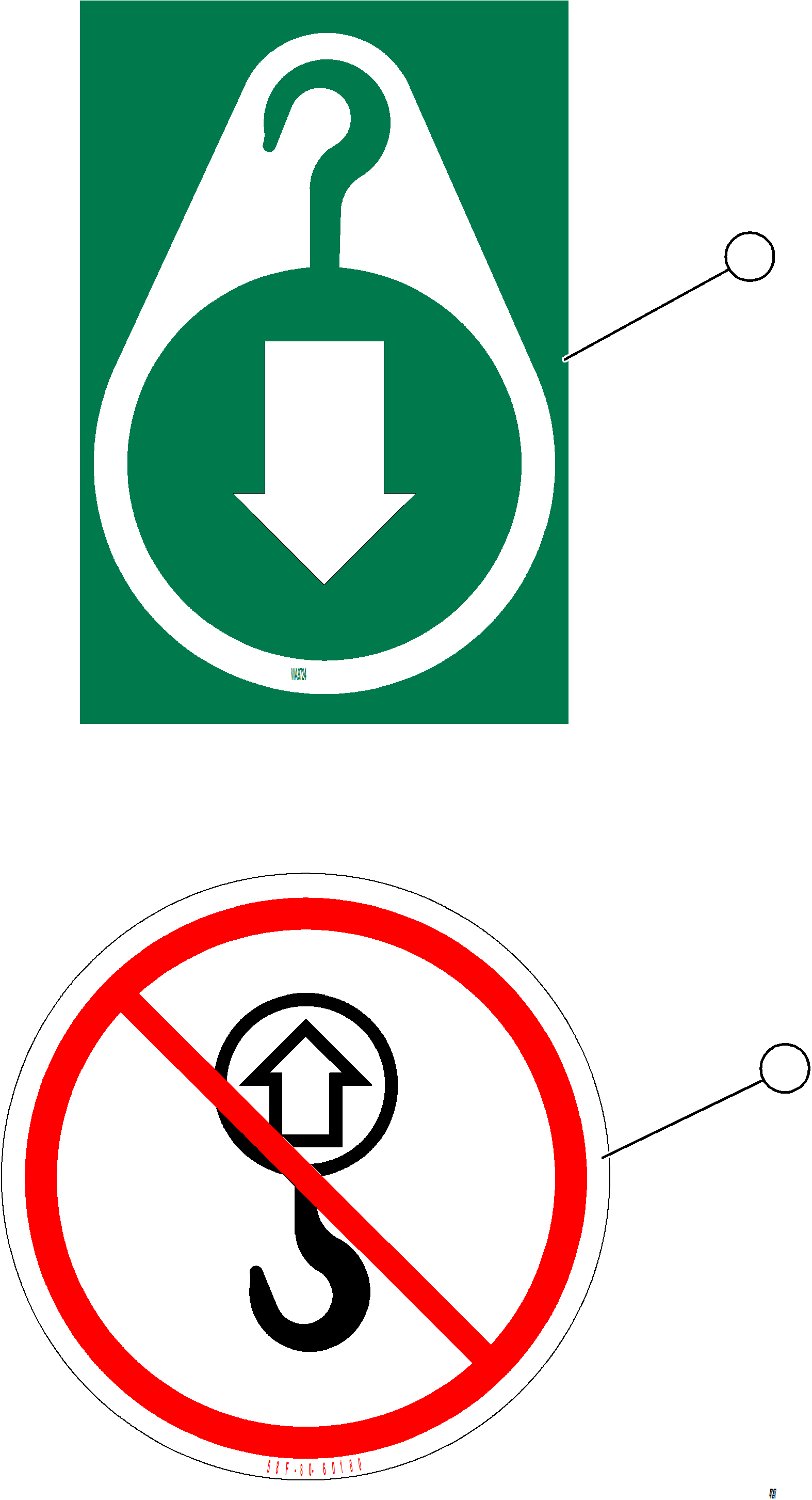 Komatsu parts book diagram for AFE78-BP 930E-5 S/N A40221 - A40224,A40230 - A40231  THIESS: SAFETY LABELS    8/8