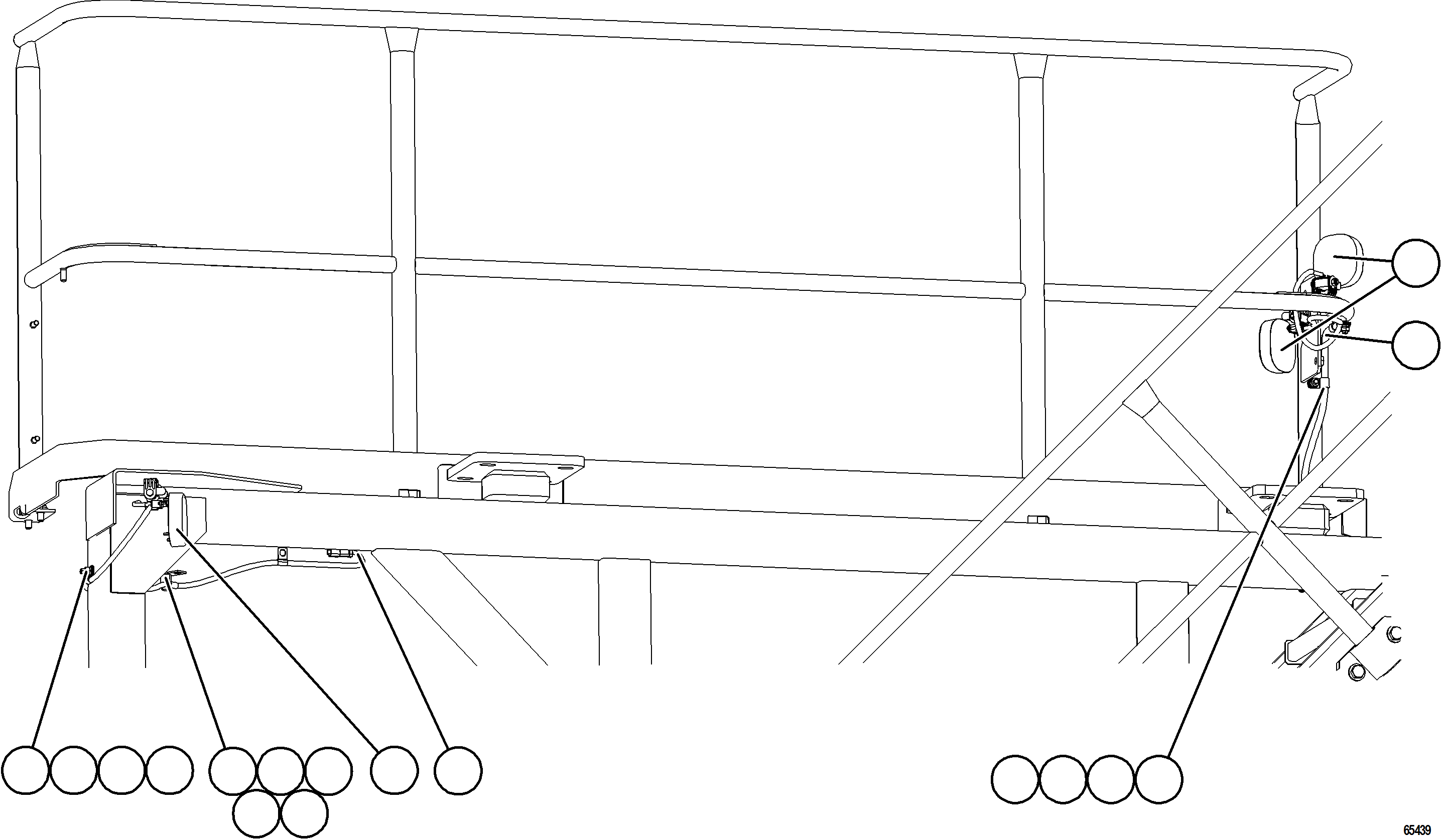Komatsu parts book diagram for AFE78-CB 930E-5 S/N A40282 - A40283  BOLIDEN: LADDER LIGHTS