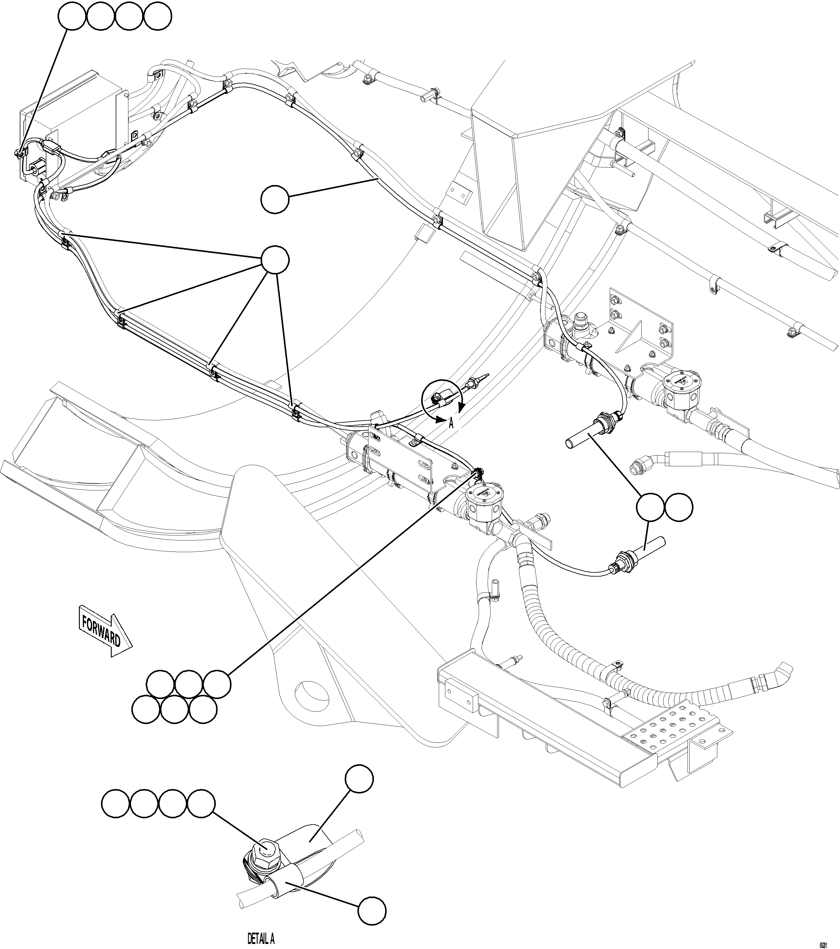 Komatsu parts book diagram for AFE78-CB 930E-5 S/N A40282 - A40283  BOLIDEN: HOTSTART - ENGINE OIL