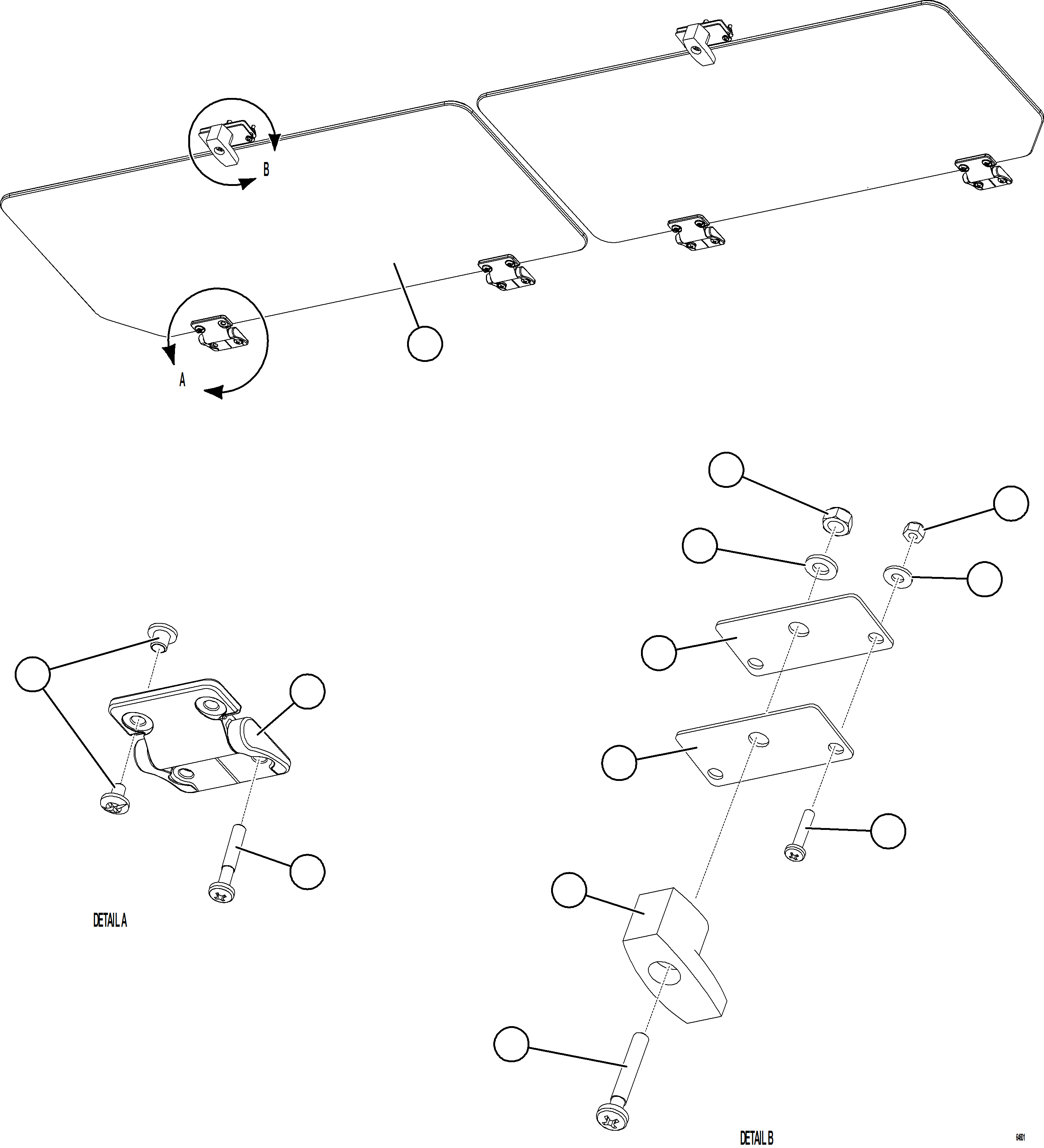 Komatsu parts book diagram for AFE78-EM 930E-5 S/N A40502 - A40505  KSA: CAB SUN VISOR