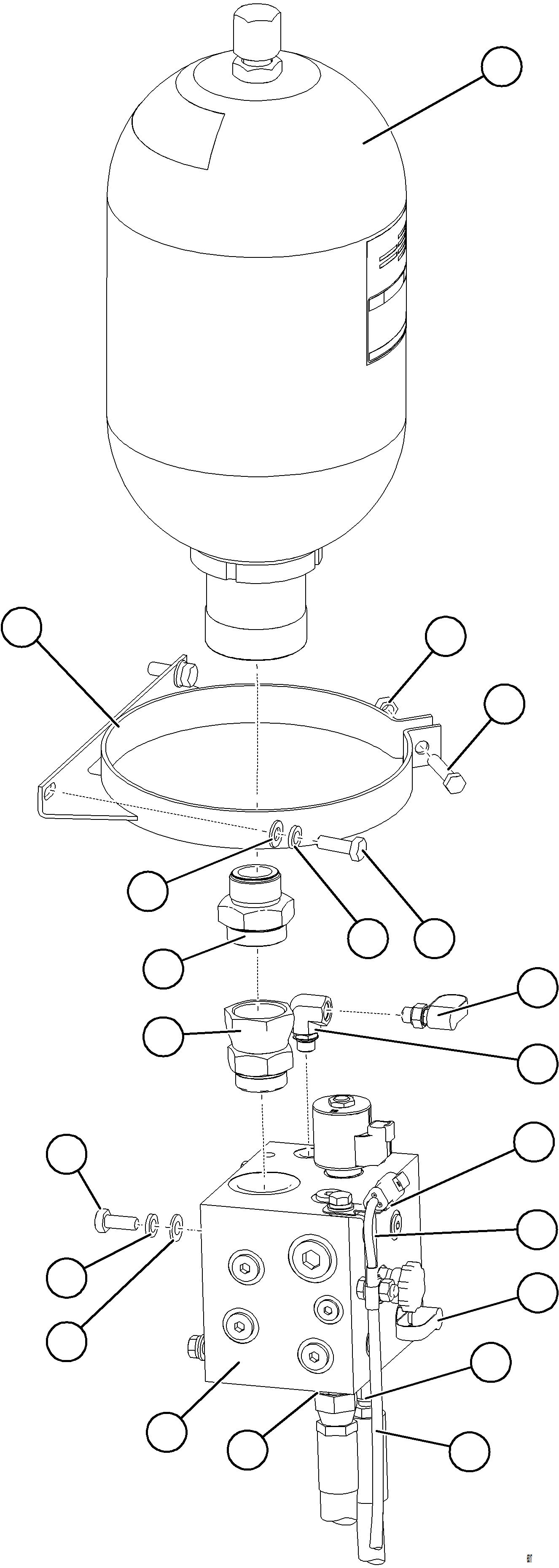 Komatsu parts book diagram for AFE78-EZ 930E-5 S/N A40612,A40614 - A40618  KCH: AUXILIARY HYDRAULIC SYSTEM    2/2