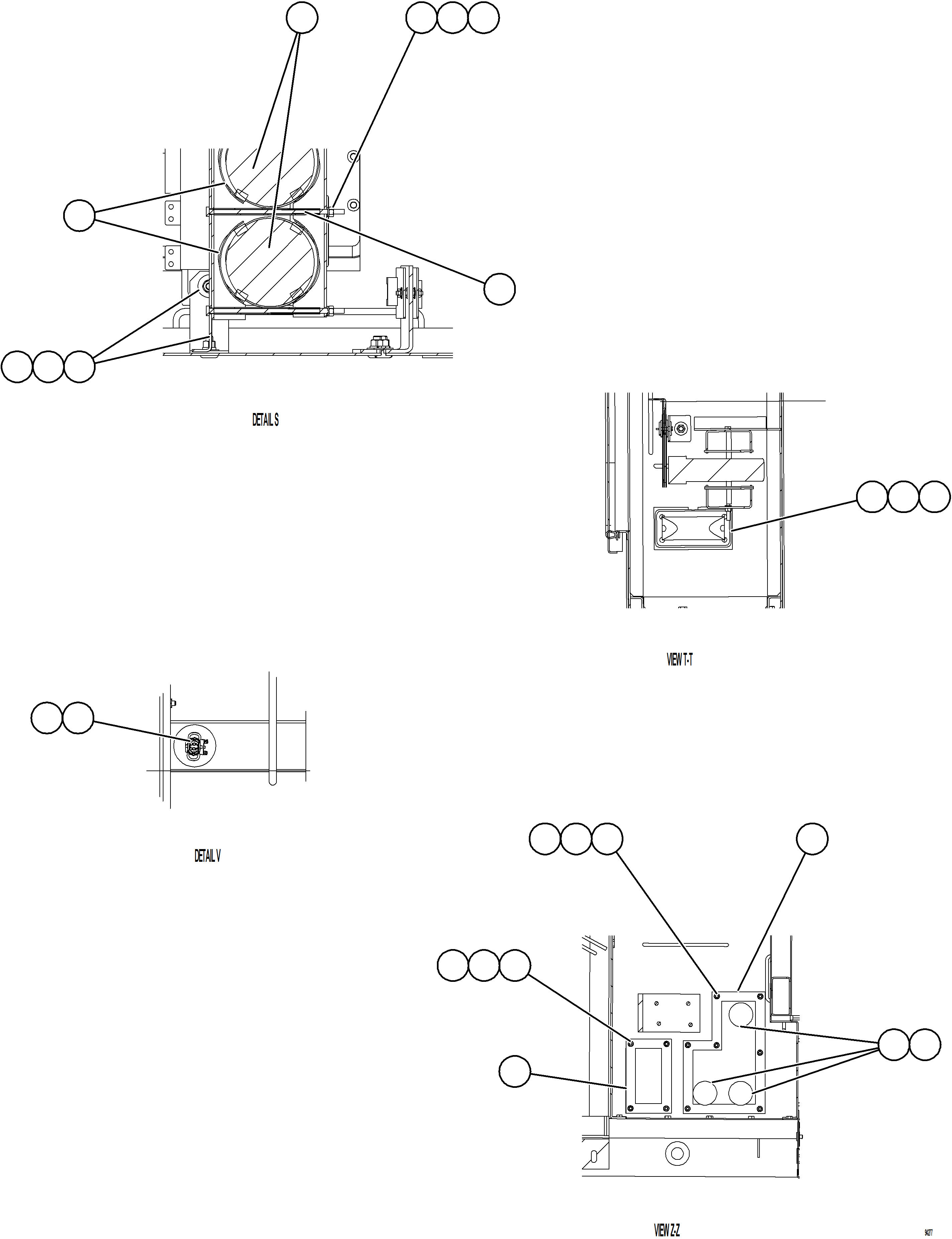 Komatsu parts book diagram for AFE78-FD 930E-5 S/N A40629 - A40631  KSA: CONTROL CABINET    9/20
