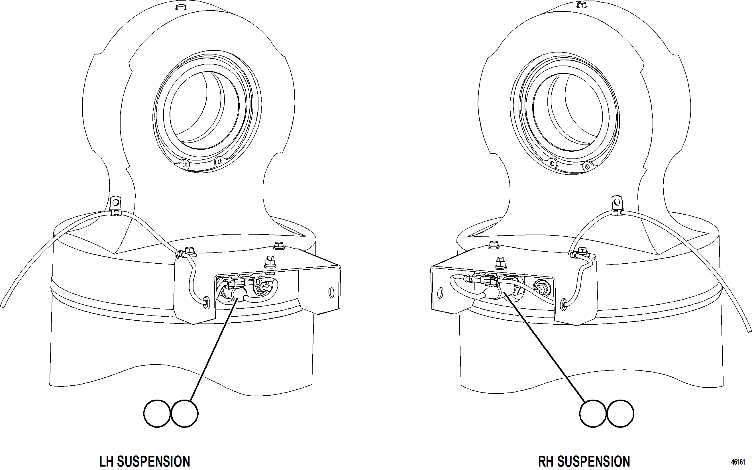 Komatsu parts book diagram for AFE84-R 730E-10 S/N A50056 - A50058  KSA: PLM PRESSURE SENSOR - REAR SUSPENSIONS