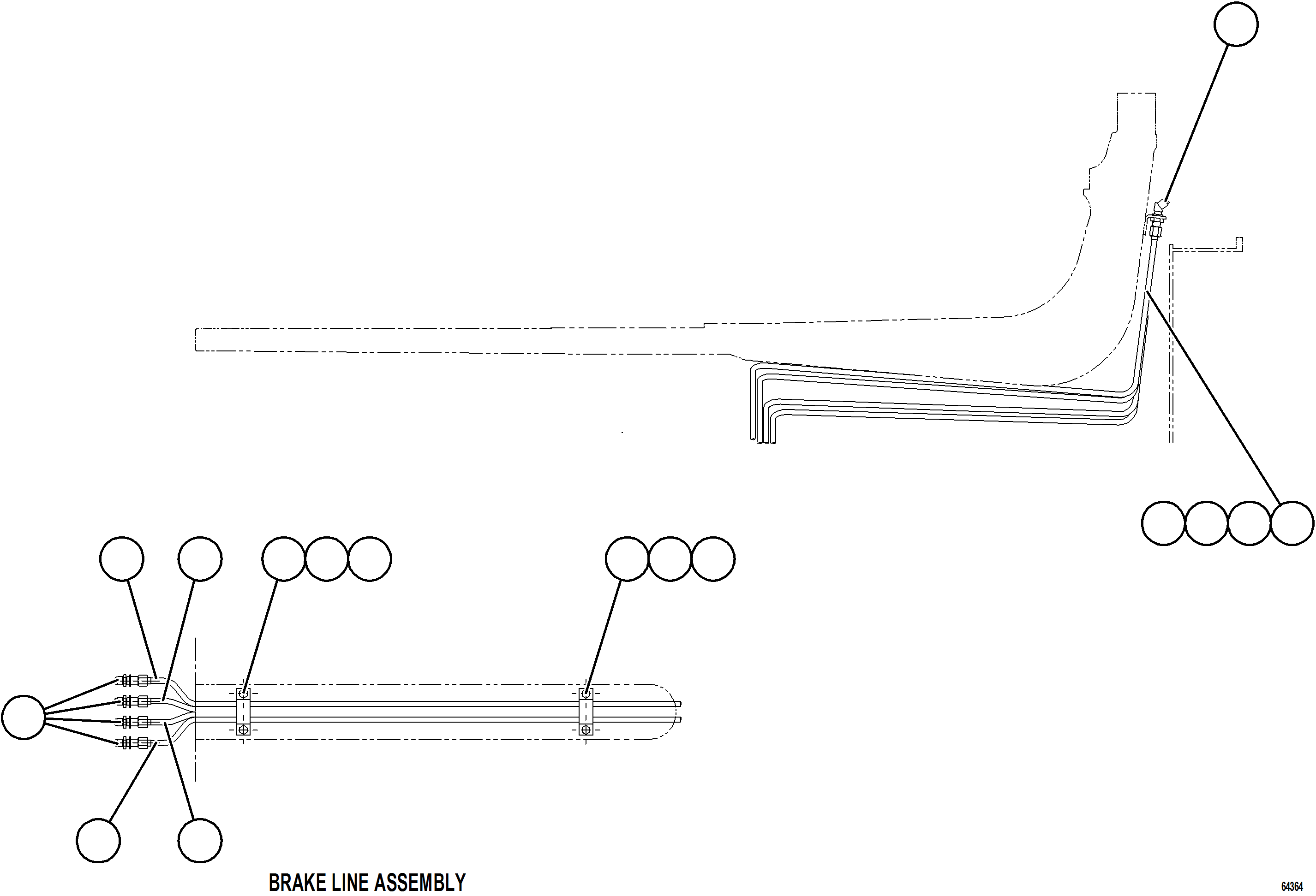 Komatsu parts book diagram for AFE84-T 730E-10 S/N A50061,A50064  KAL: WHEEL MOTOR    8/8