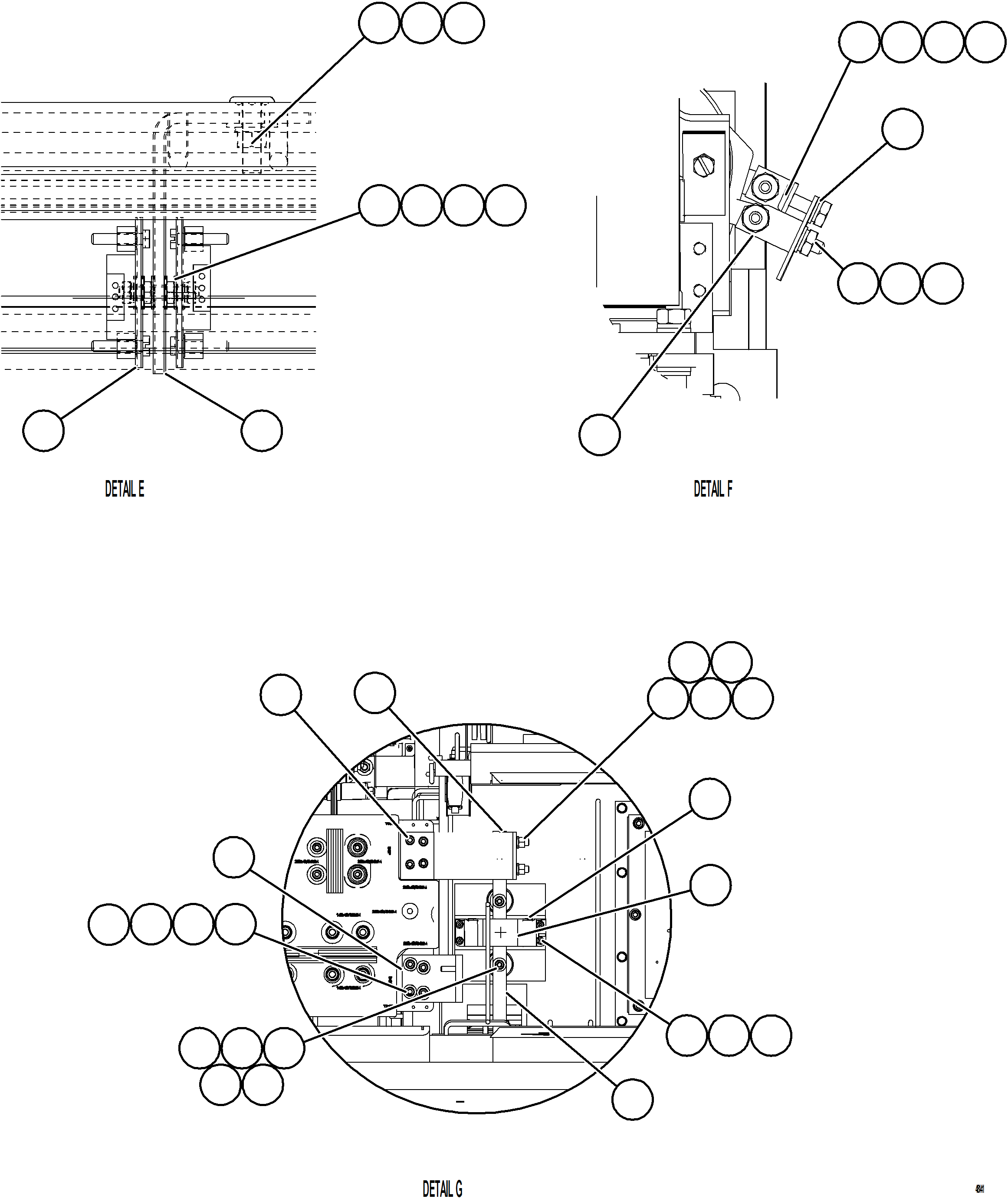 Komatsu parts book diagram for AFE92-D 980E-5SE S/N A60019  KMMP: CONTROL CABINET    11/13
