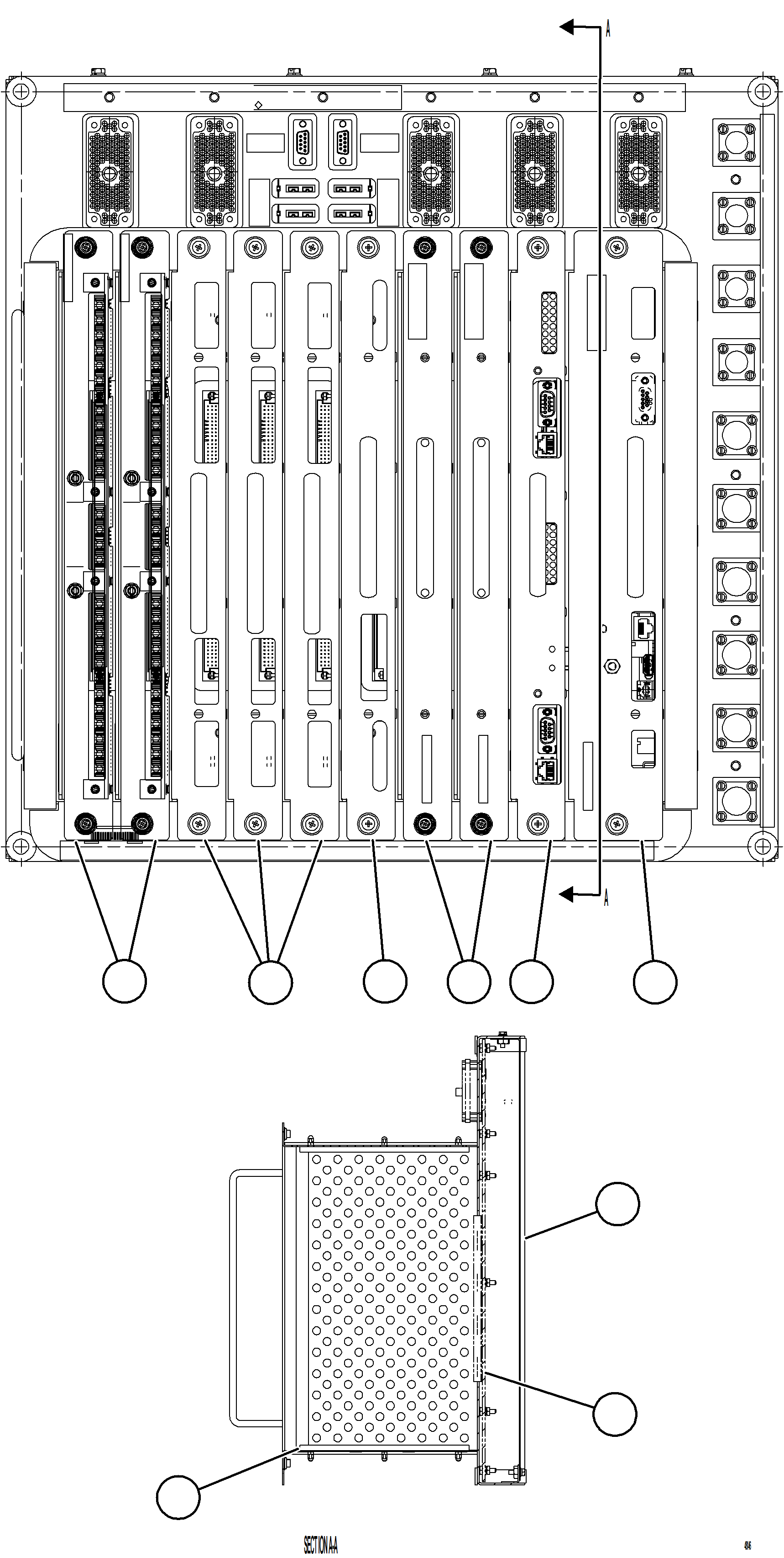 Komatsu parts book diagram for AFE92-D 980E-5SE S/N A60019  KMMP: ICP PANEL