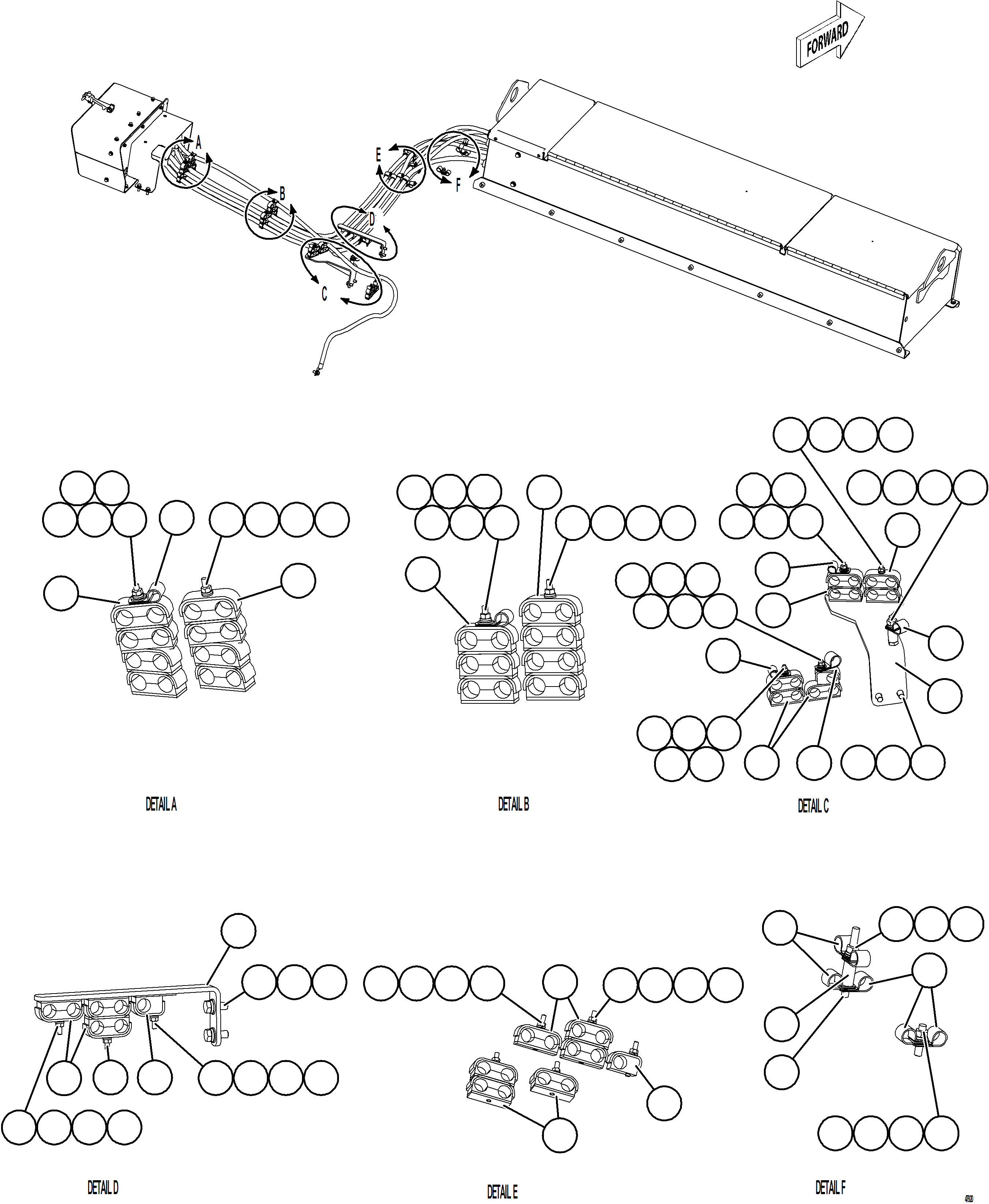 Dump Trucks Komatsu / AFE92-M 980E-5SE S/N A60051 - A60056  KHSA(afe92-m) / ISOLATION BOX EXTERNAL WIRING    1/2(E-028 : 47920)