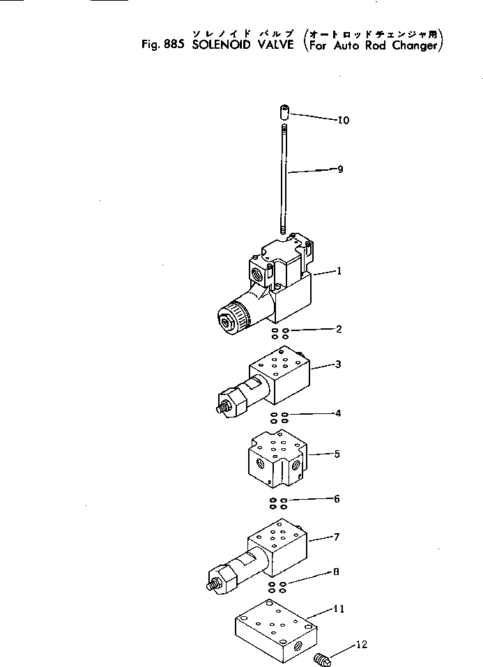 Other Komatsu / BC100-1 S/N 1001-UP(bc100-1r) / SOLENOID VALVE (FOR AUTO ROD CHANGER)(240270 : 885) Other Komatsu / BC100-1 S/N 1001-UP(bc100-1r) / SOLENOID VALVE (FOR AUTO ROD CHANGER)(240270 : 885)