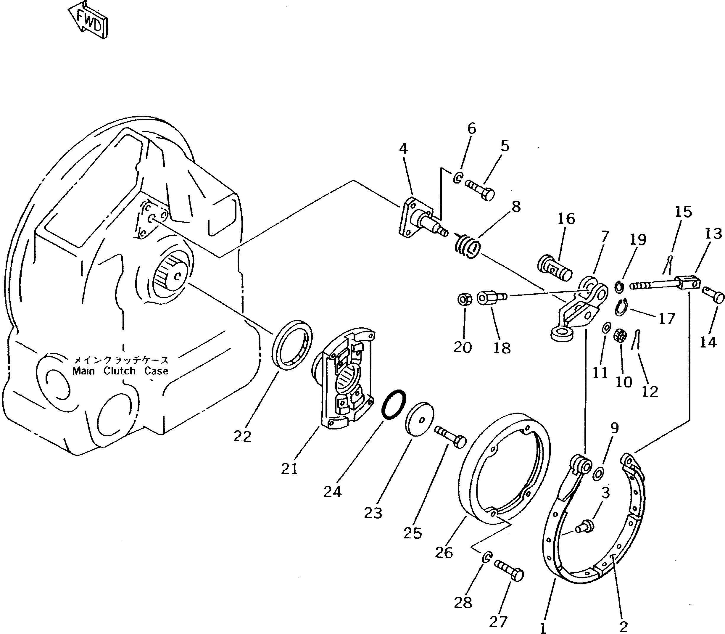 Other Komatsu / BF60-1 S/N 1001-UP(bf60-1r) / INERTIA BRAKE(060050 : 2103) Other Komatsu / BF60-1 S/N 1001-UP(bf60-1r) / INERTIA BRAKE(060050 : 2103)