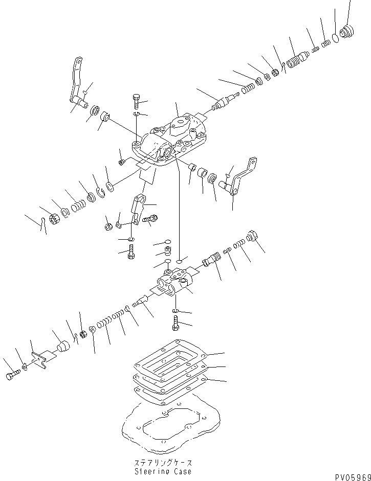 Other Komatsu / BF60-1 S/N 1001-UP(bf60-1r) / STEERING VALVE(120120 : 4503)