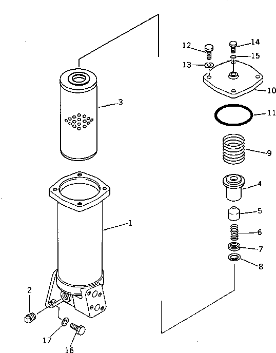 Other Komatsu / BF60-1 S/N 1001-UP(bf60-1r) / STEERING FILTER(120140 : 4507) Other Komatsu / BF60-1 S/N 1001-UP(bf60-1r) / STEERING FILTER(120140 : 4507)