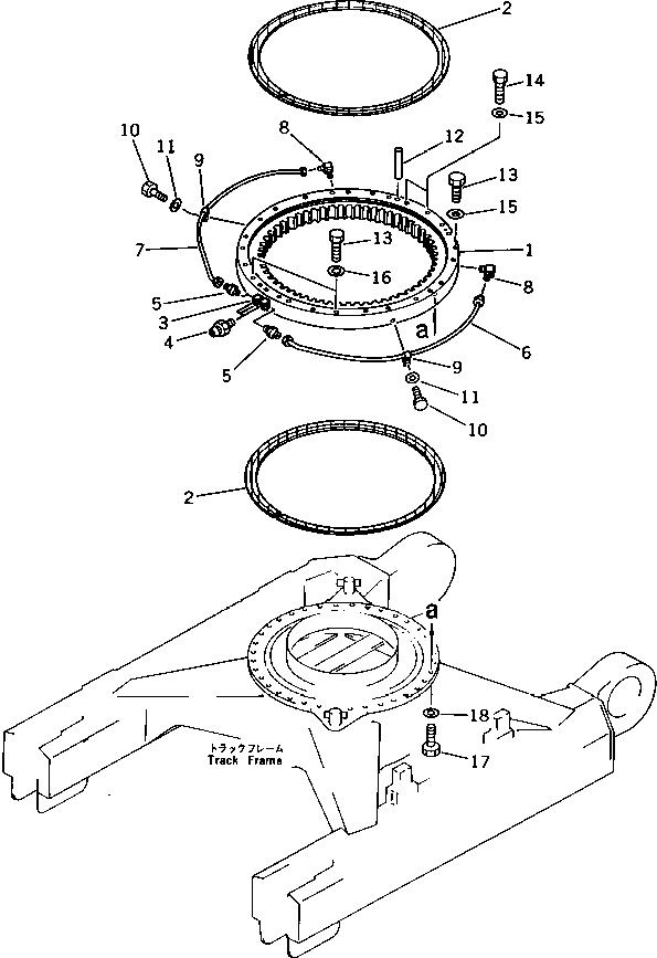 Other Komatsu / BP500-3 S/N 15001-UP(bp500-3c) / SWING CIRCLE(#15008-)(120020 : 4001A) Other Komatsu / BP500-3 S/N 15001-UP(bp500-3c) / SWING CIRCLE(#15008-)(120020 : 4001A)