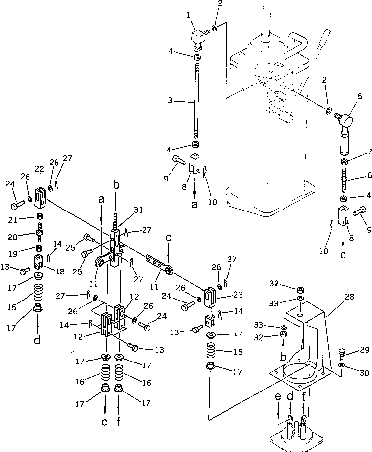 Other Komatsu / BP500-3 S/N 15001-UP(bp500-3c) / LONG LEVER CONTROL AND STAND ? L.H. (2/2)(120080 : 4403) Other Komatsu / BP500-3 S/N 15001-UP(bp500-3c) / LONG LEVER CONTROL AND STAND ? L.H. (2/2)(120080 : 4403)