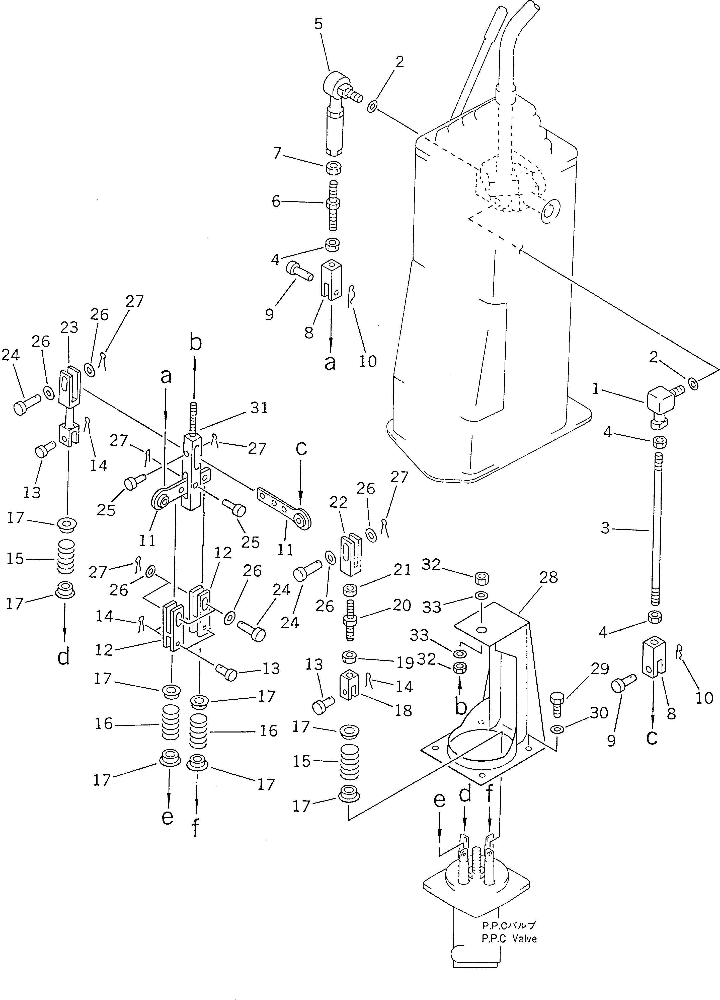 Other Komatsu / BP500-3 S/N 15001-UP(bp500-3c) / LONG LEVER CONTROL AND STAND ? R.H. (2/2)(120100 : 4413) Other Komatsu / BP500-3 S/N 15001-UP(bp500-3c) / LONG LEVER CONTROL AND STAND ? R.H. (2/2)(120100 : 4413)