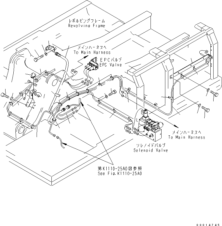 Other Komatsu / BP500-7-M1 S/N 20002-UP(bp500-7r) / WIRING (WIRING HARNESS)(120090 : E0200-07A0)