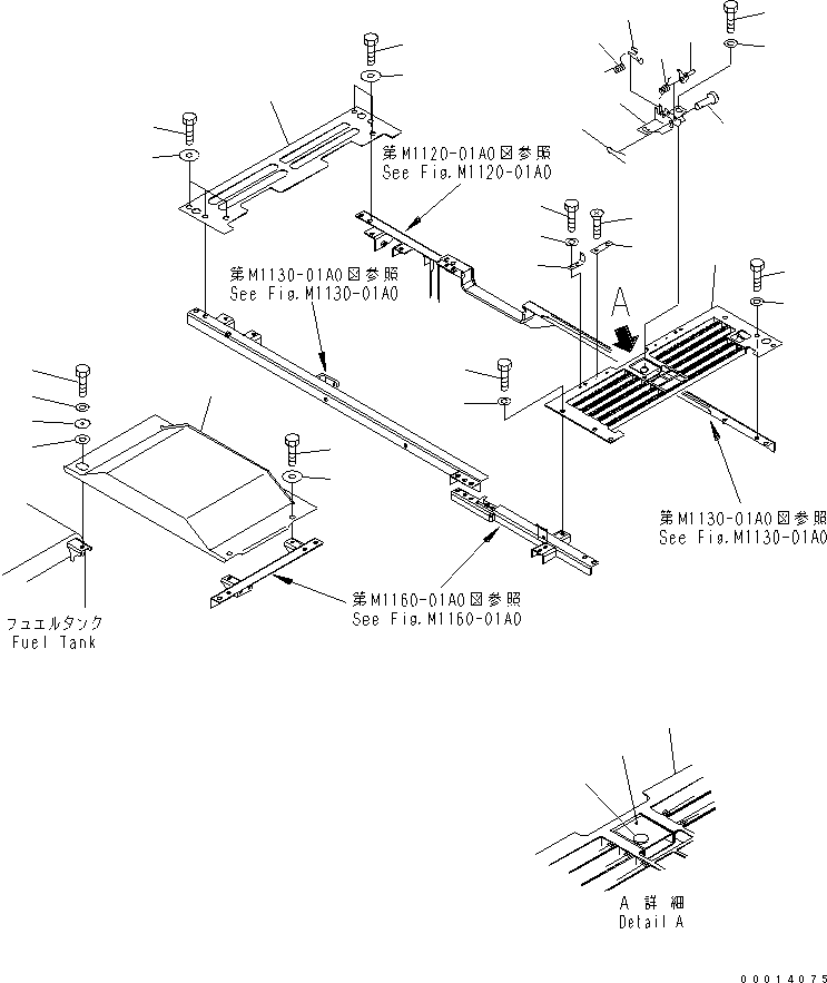 Other Komatsu / BP500-7-M1 S/N 20002-UP(bp500-7r) / COVER (MACHINE CAB)(240070 : M1210-01A0)