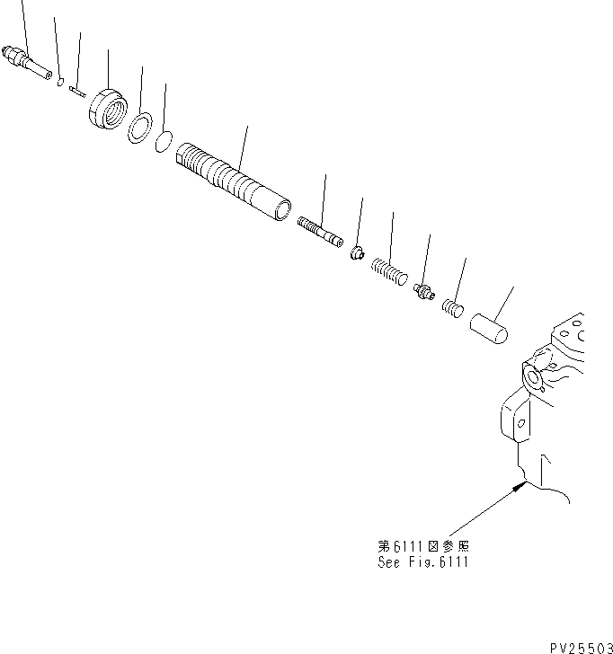 Mobile crushers and recyclers Komatsu / BR100RG-1 S/N 1002-UP(br100rgr) / HYDRAULIC PUMP (4/6)(#1101-)(150110 : 6114)