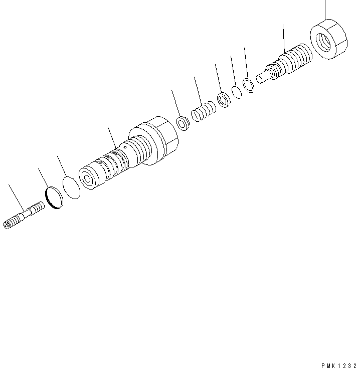 Mobile crushers and recyclers Komatsu / BR100RG-1 S/N 1002-UP(br100rgr) / HYDRAULIC PUMP (5/6)(#1101-)(150120 : 6115)