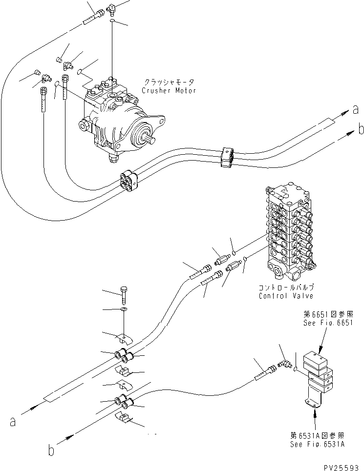 Mobile crushers and recyclers Komatsu / BR100RG-1 S/N 1002-UP(br100rgr) / CRUSHER LINE(#1101-)(150560 : 6545A)