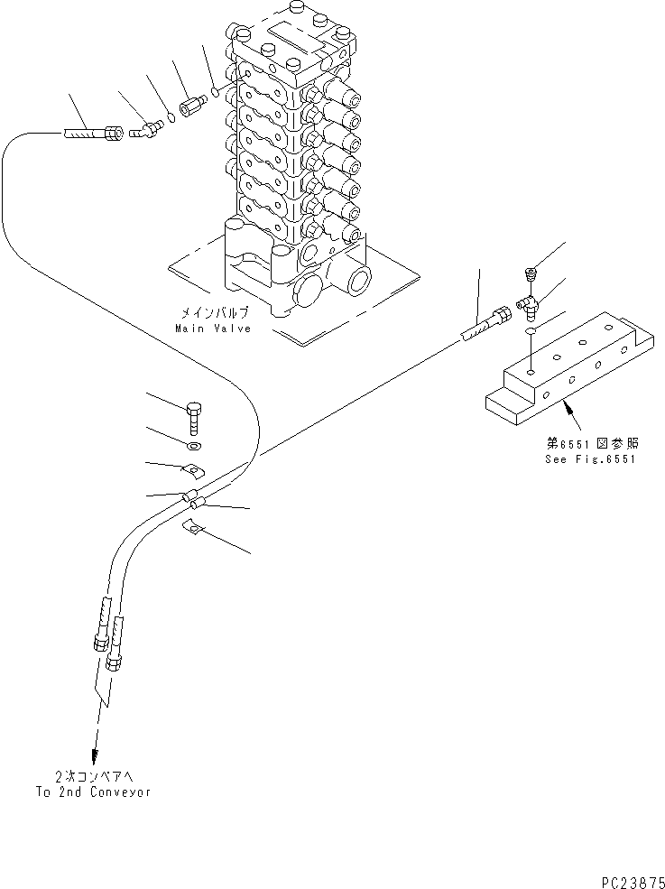 Mobile crushers and recyclers Komatsu / BR100RG-1 S/N 1002-UP(br100rgr) / OPTION LINE(#1002-1100)(150610 : 6571)