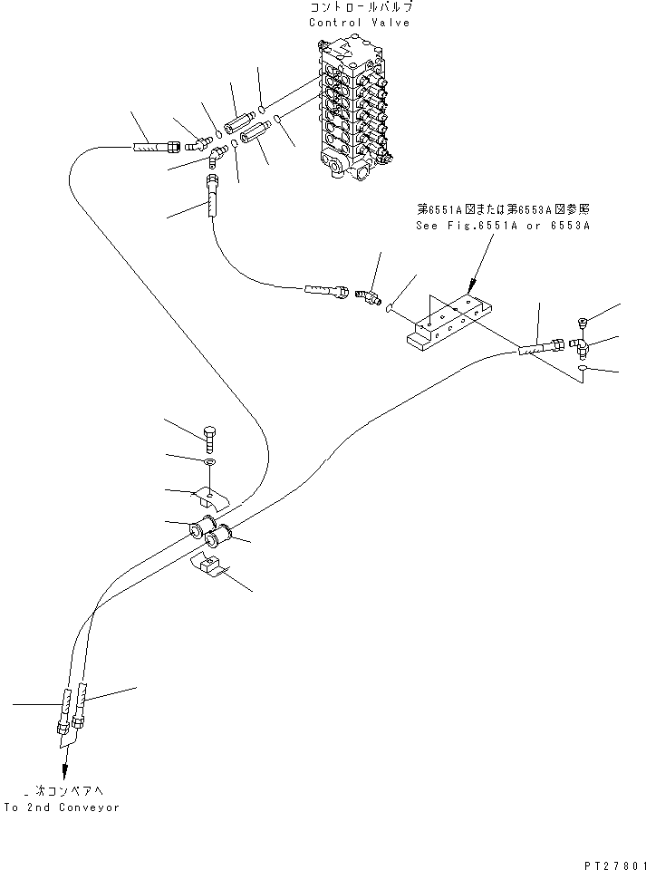 Mobile crushers and recyclers Komatsu / BR100RG-1 S/N 1002-UP(br100rgr) / OPTION LINE(#1101-)(150620 : 6571A)