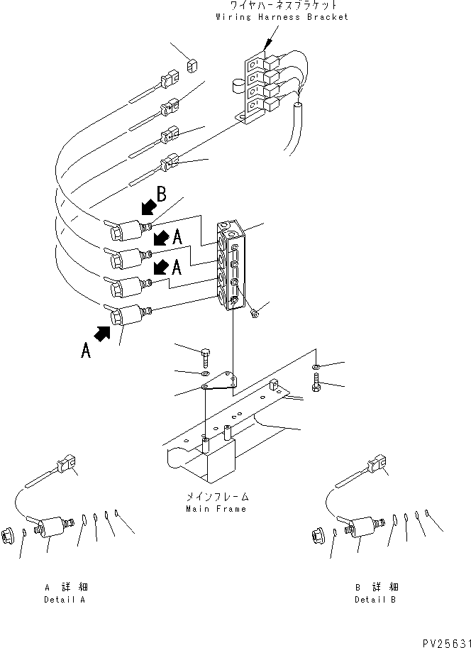 Mobile crushers and recyclers Komatsu / BR100RG-1 S/N 1002-UP(br100rgr) / SOLENOID VALVE LINE (1/2)(#1101-)(150680 : 6611A)